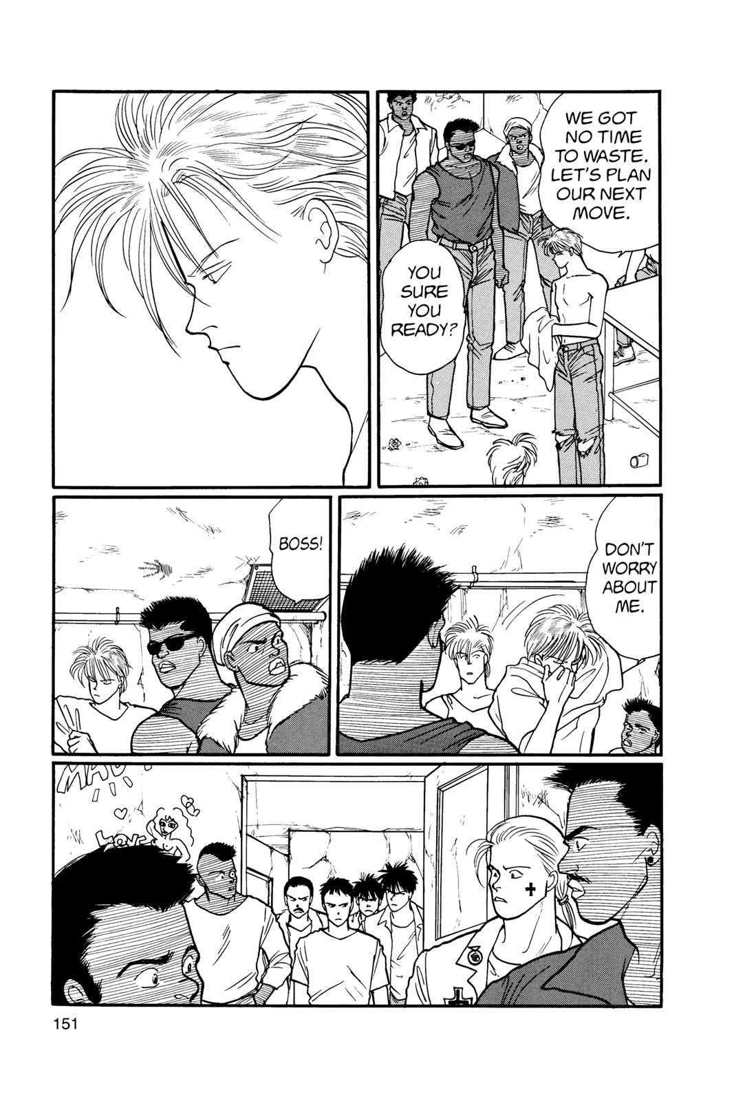 Banana Fish Chapter 17 - Page 152