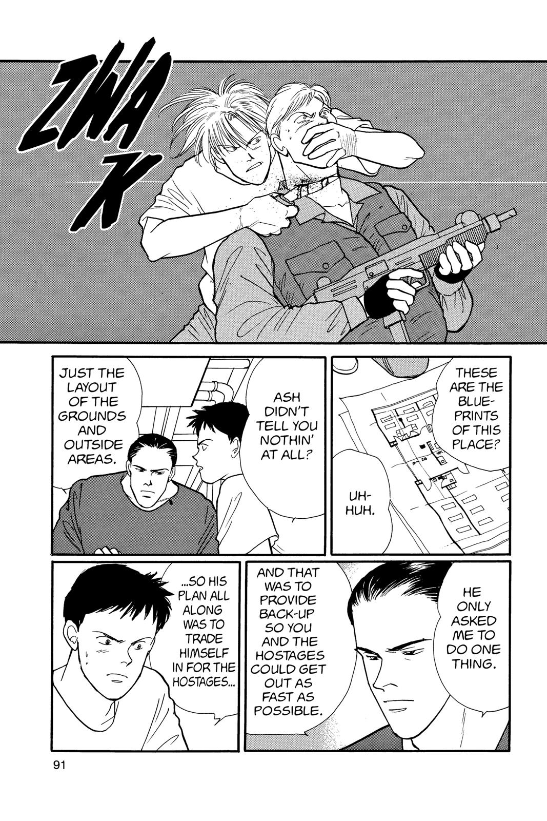 Banana Fish Chapter 18 - Page 92