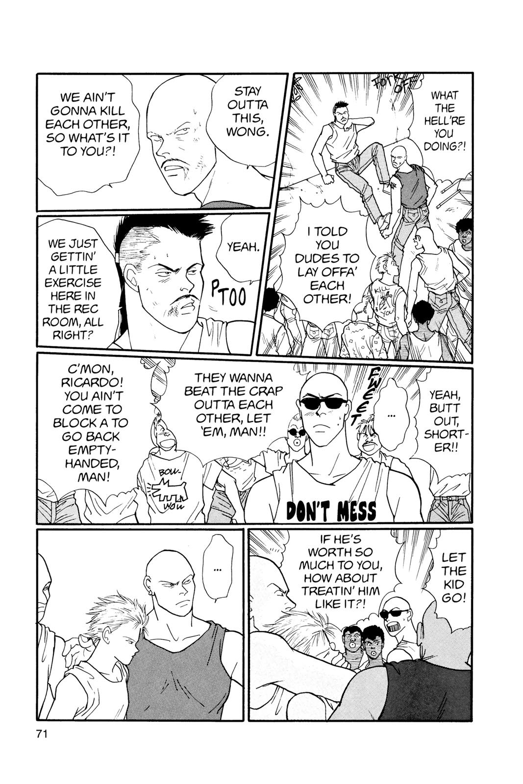 Banana Fish Chapter 19 - Page 72