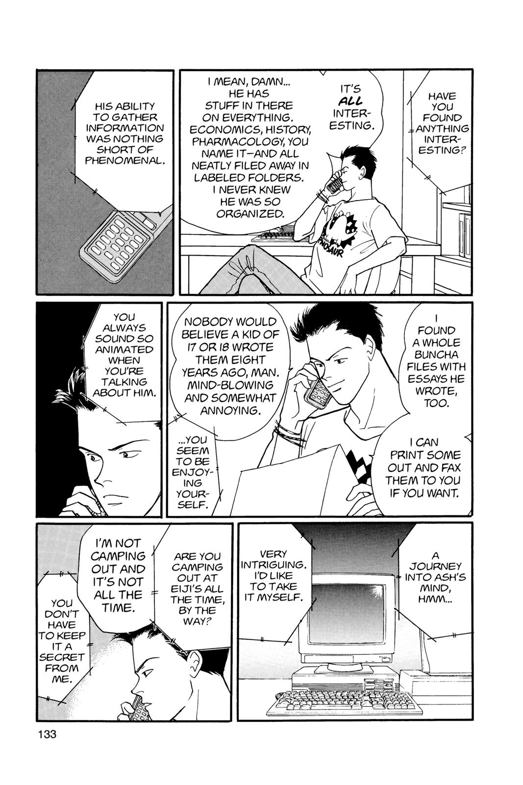 Banana Fish Chapter 19 - Page 134