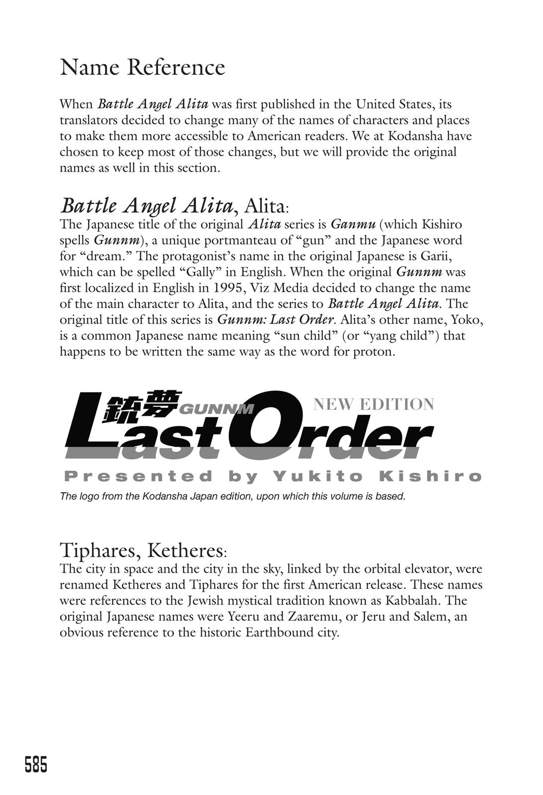 Battle Angel Alita - Last Order Chapter 37 - Page 33