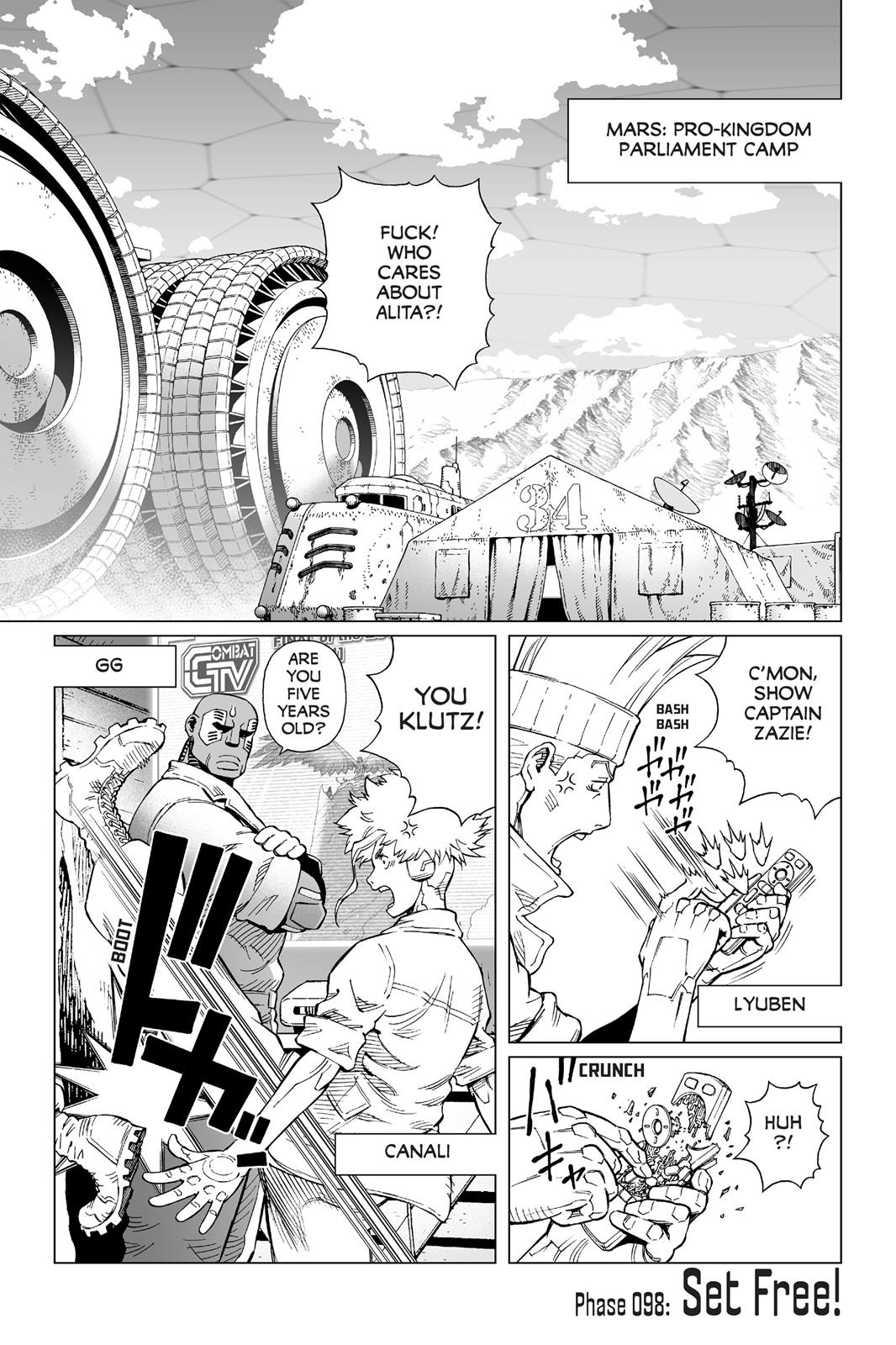 Battle Angel Alita - Last Order Chapter 98 - Page 1