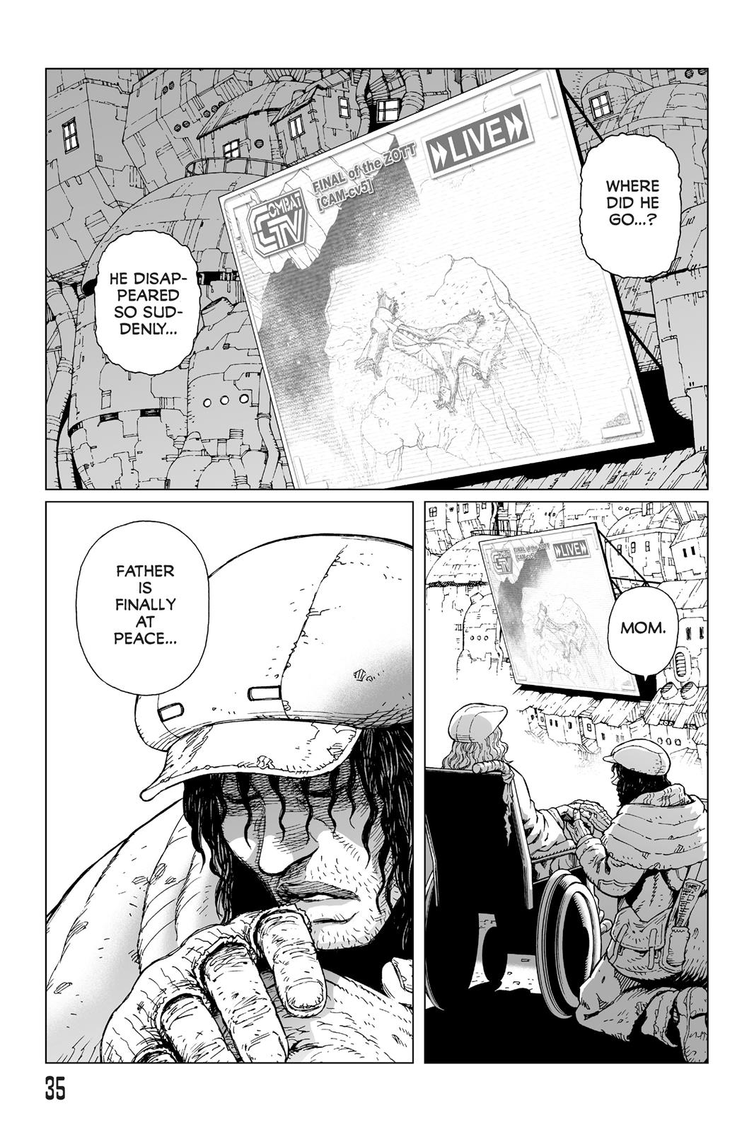 Battle Angel Alita - Last Order Chapter 100 - Page 35