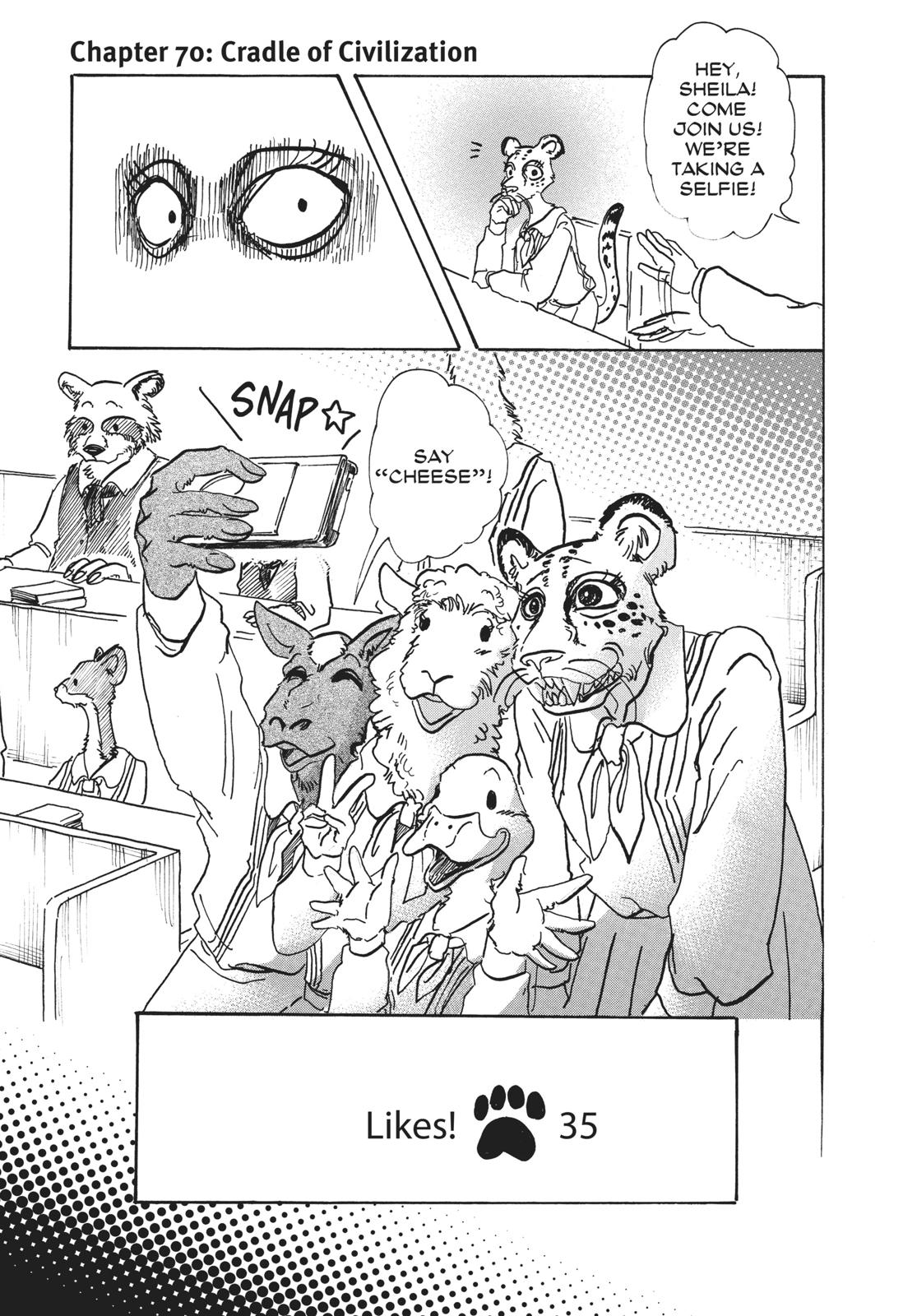 Beastars Chapter 70 - Page 1