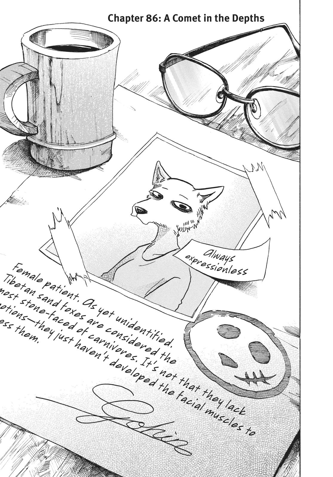 Beastars Chapter 86 - Page 1