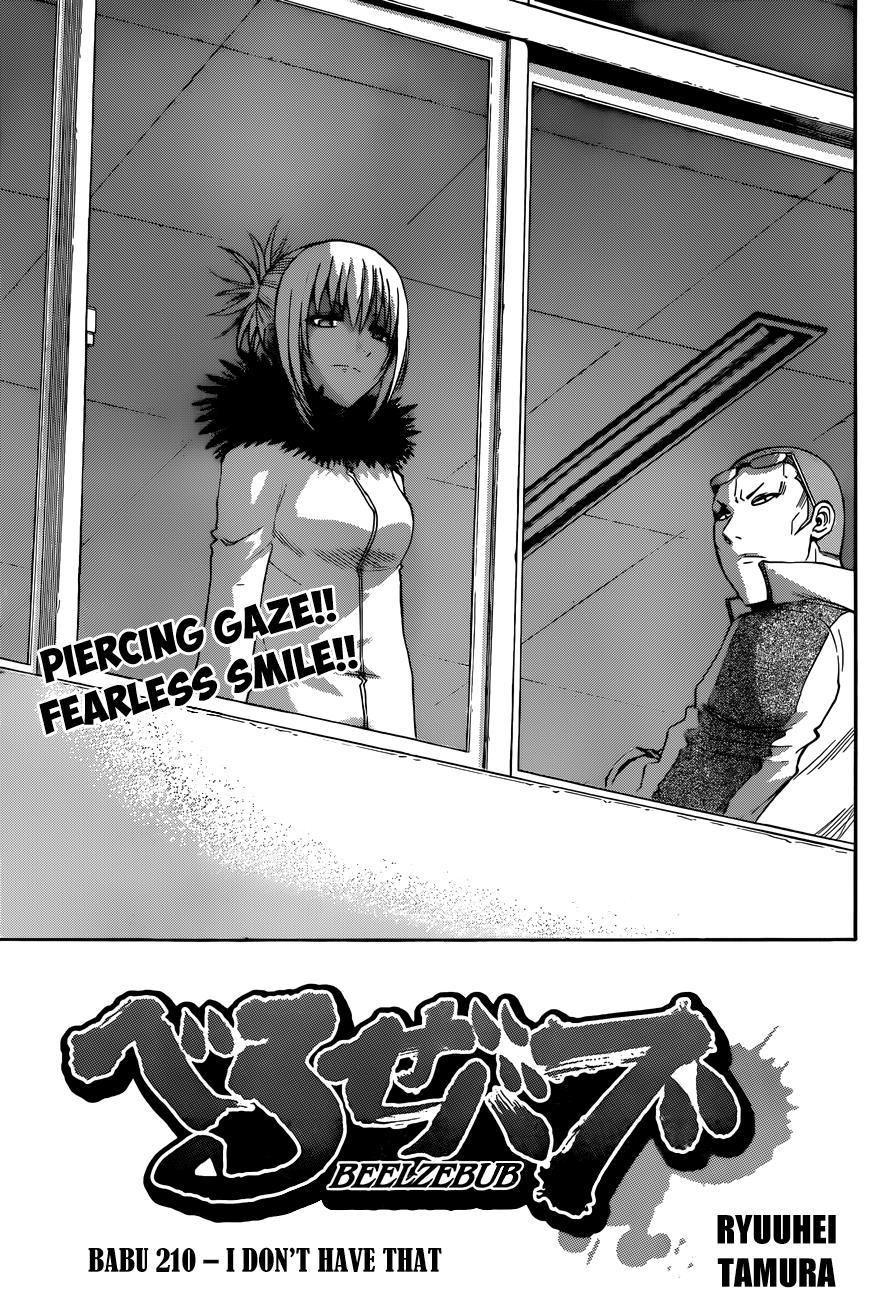 Beelzebub Chapter 210 - Page 4