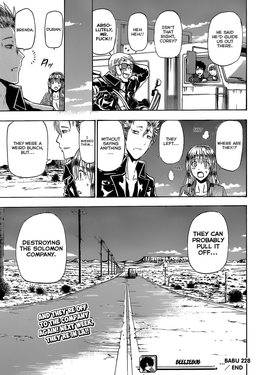 Beelzebub Chapter 228 - Page 20