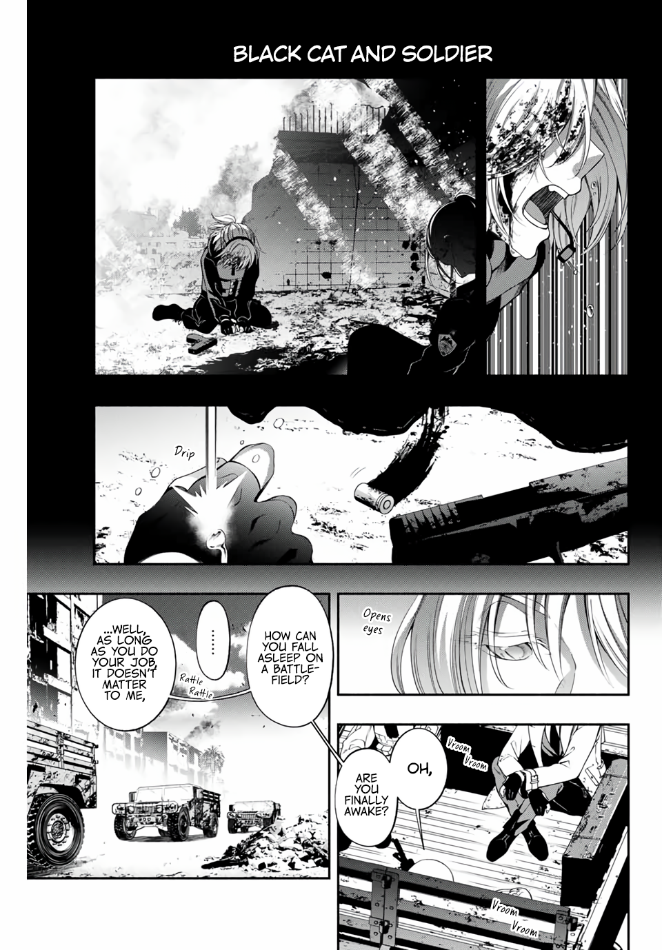 Black Cat and Soldier Chapter 1 - Page 3