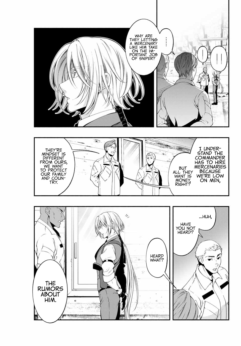 Black Cat and Soldier Chapter 1 - Page 7