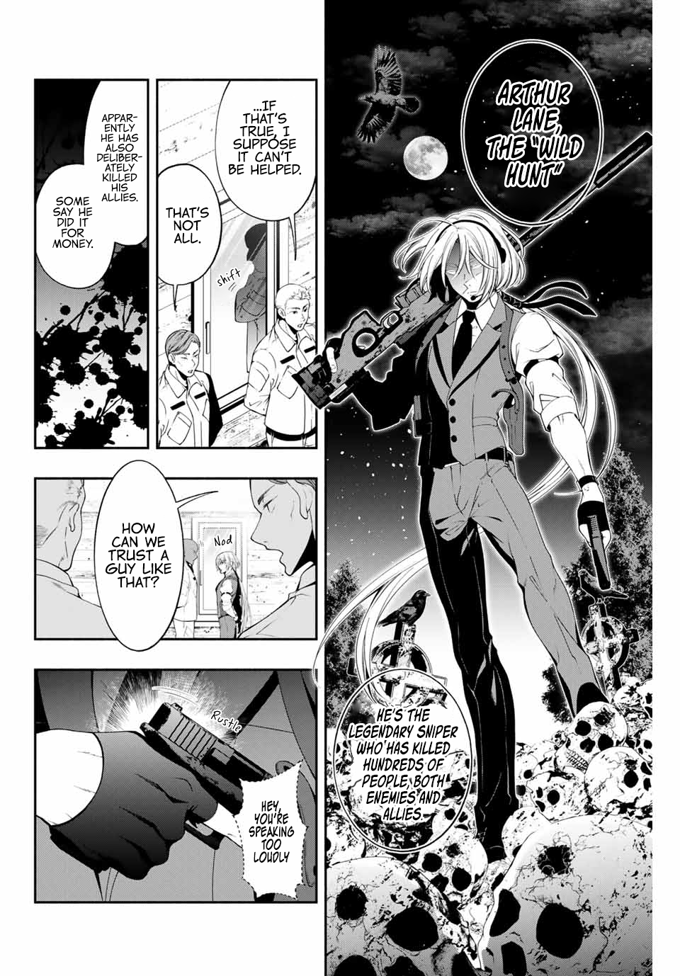 Black Cat and Soldier Chapter 1 - Page 8