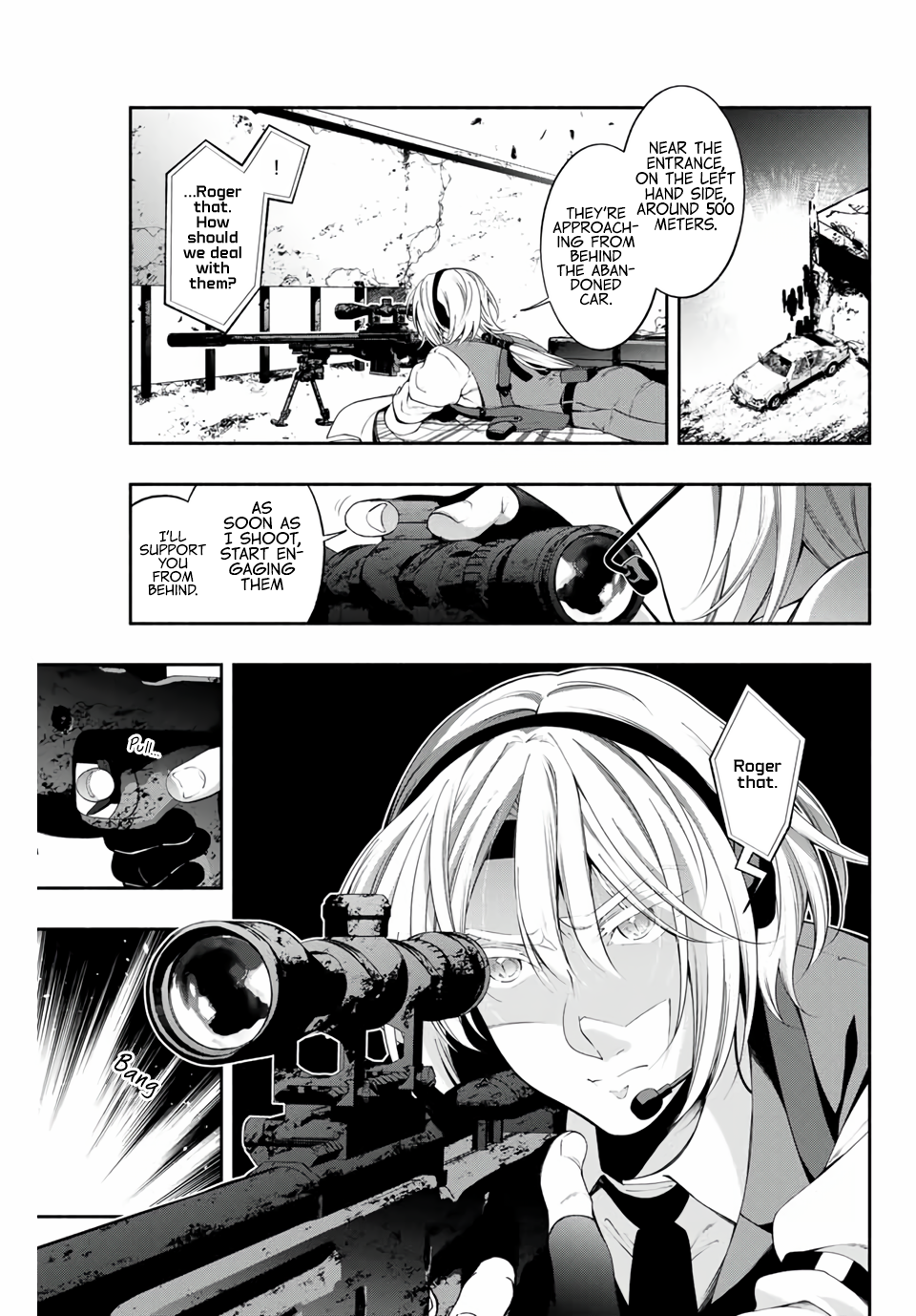 Black Cat and Soldier Chapter 1 - Page 21