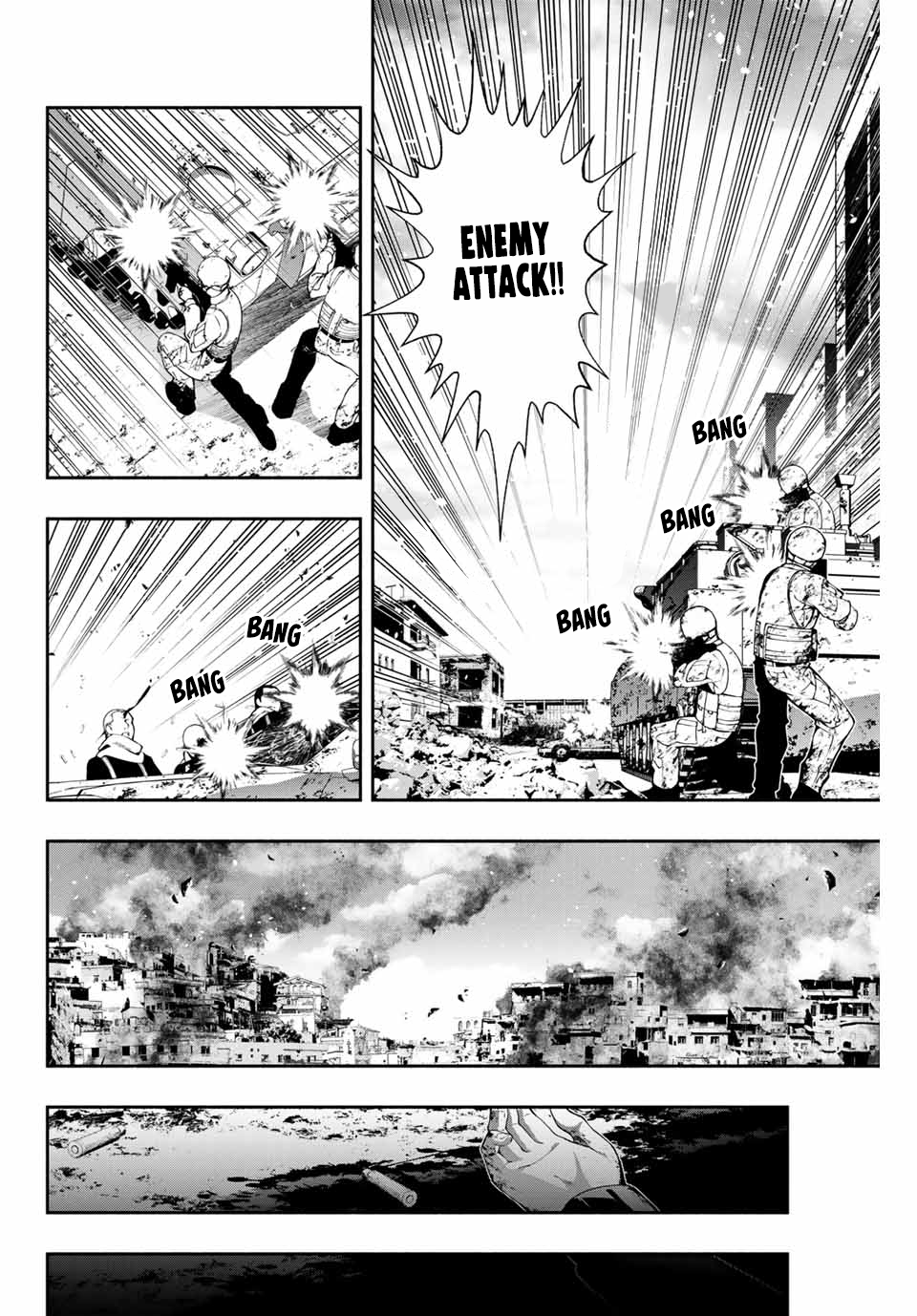 Black Cat and Soldier Chapter 1 - Page 22