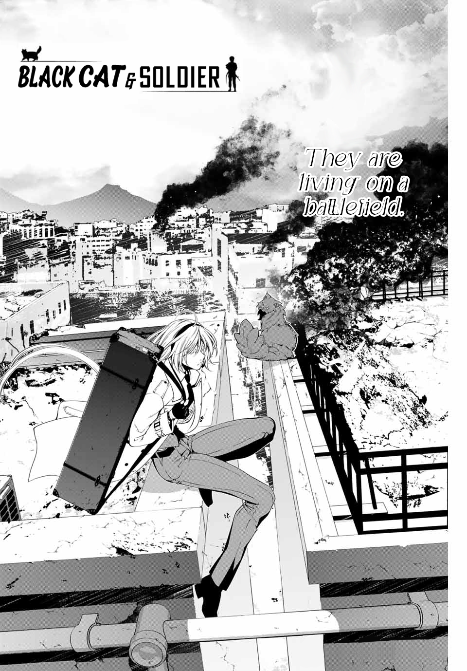 Black Cat and Soldier Chapter 2 - Page 4