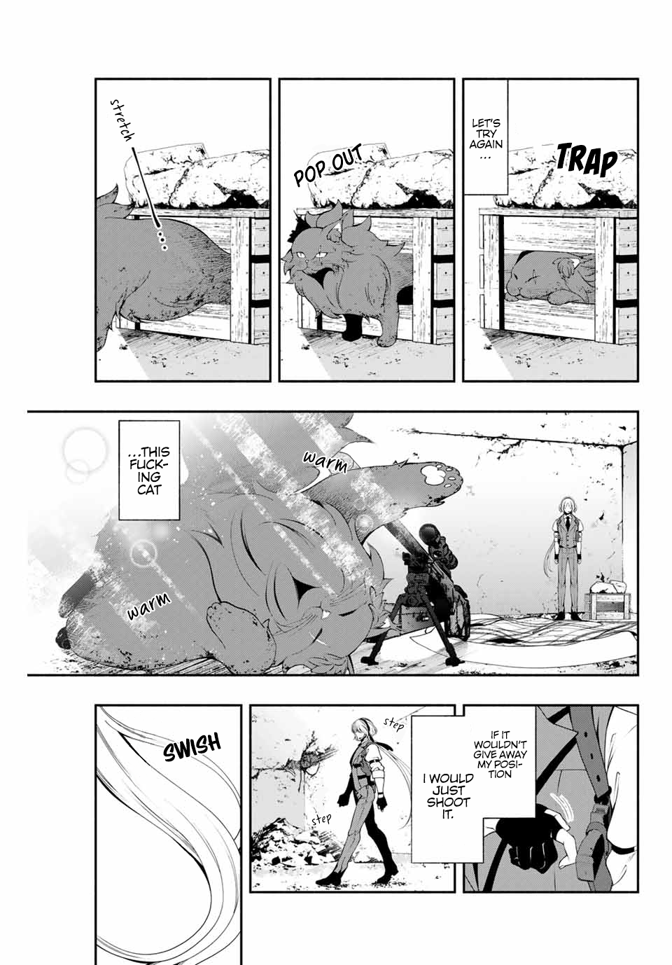 Black Cat and Soldier Chapter 2 - Page 11