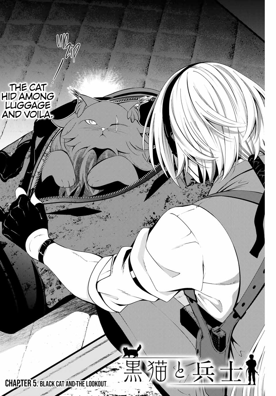 Black Cat and Soldier Chapter 5 - Page 7