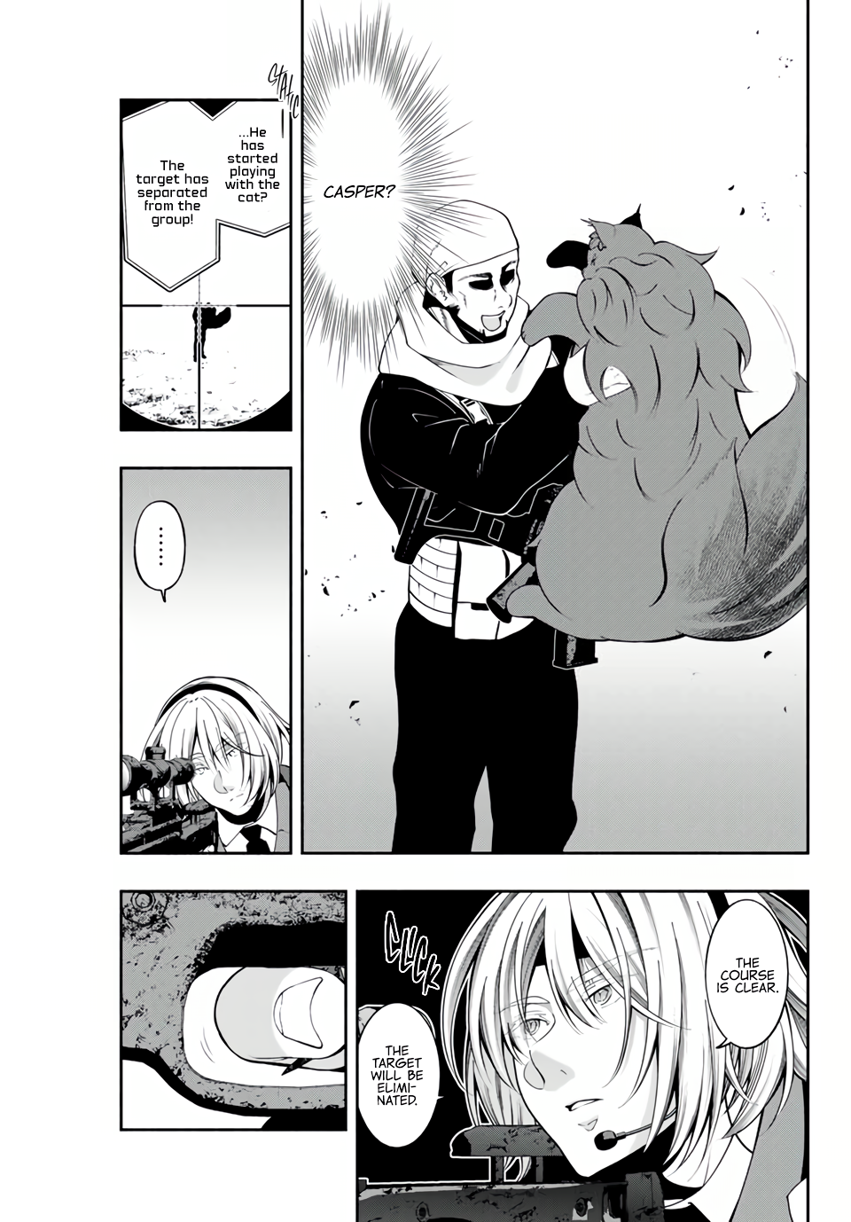 Black Cat and Soldier Chapter 6 - Page 9