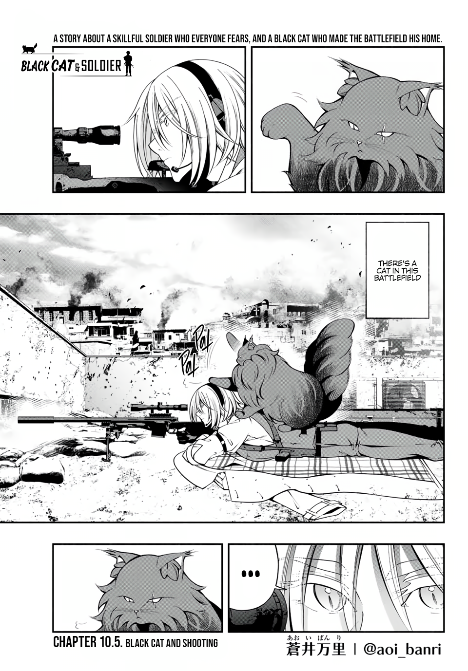 Black Cat and Soldier Chapter 10.5 - Page 5