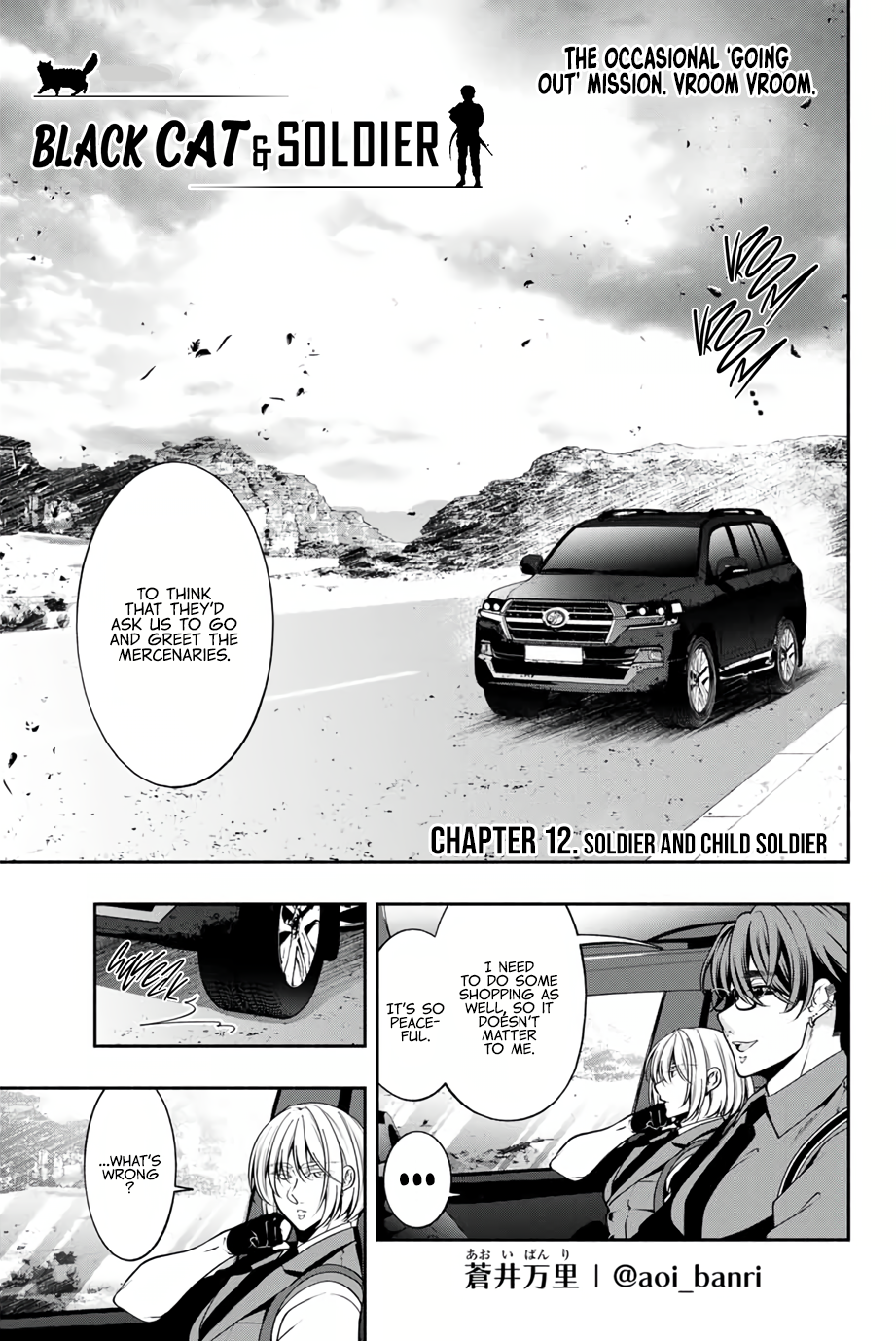 Black Cat and Soldier Chapter 12 - Page 5