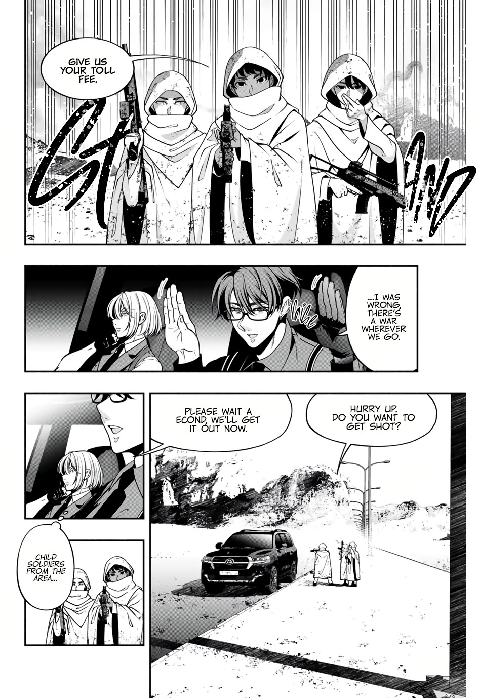 Black Cat and Soldier Chapter 12 - Page 7