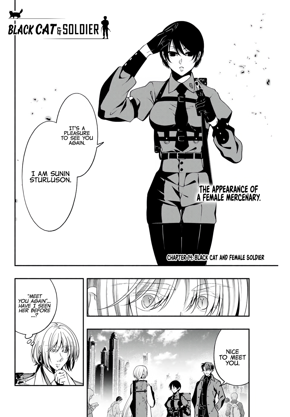 Black Cat and Soldier Chapter 14 - Page 5