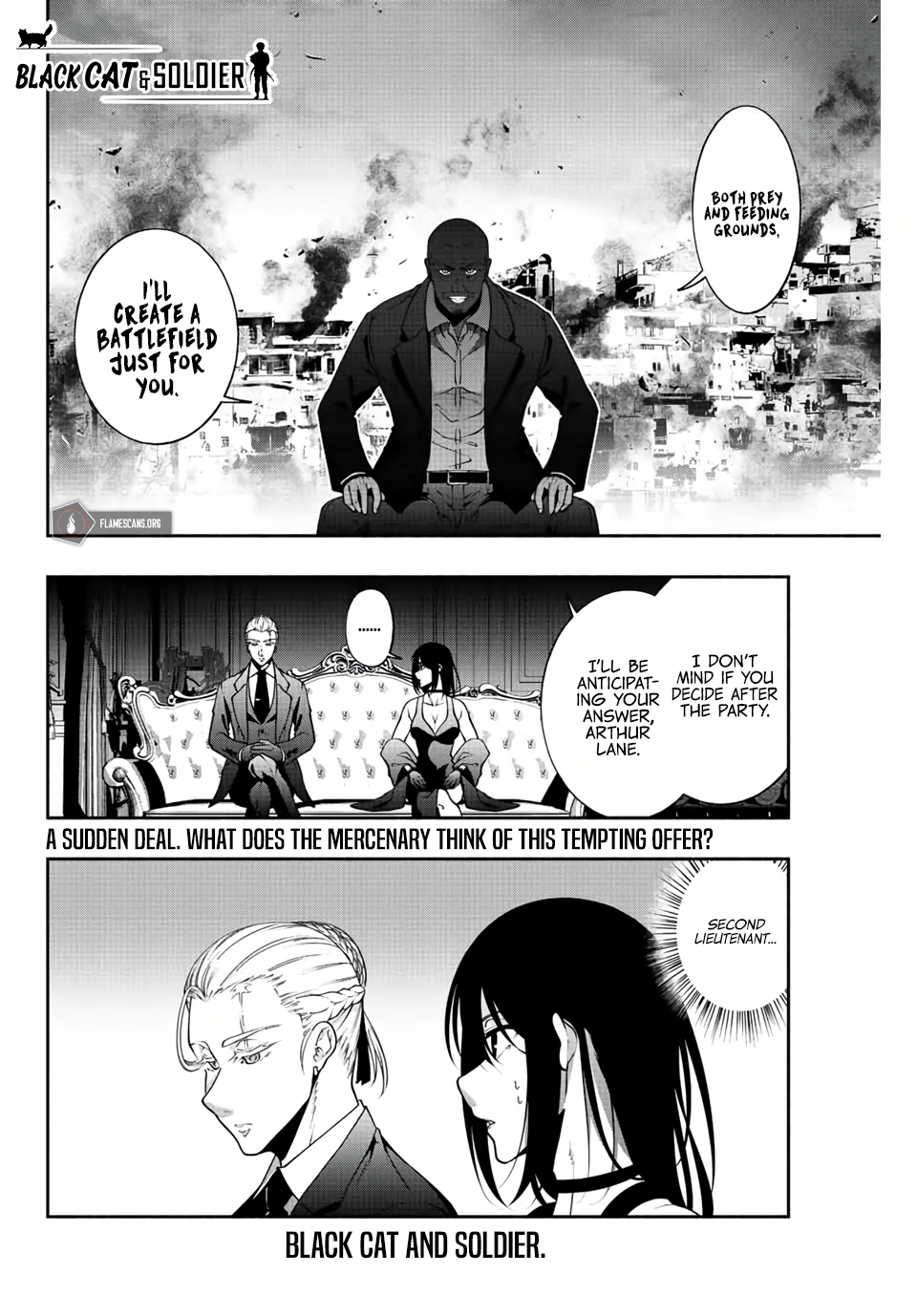 Black Cat and Soldier Chapter 18 - Page 17