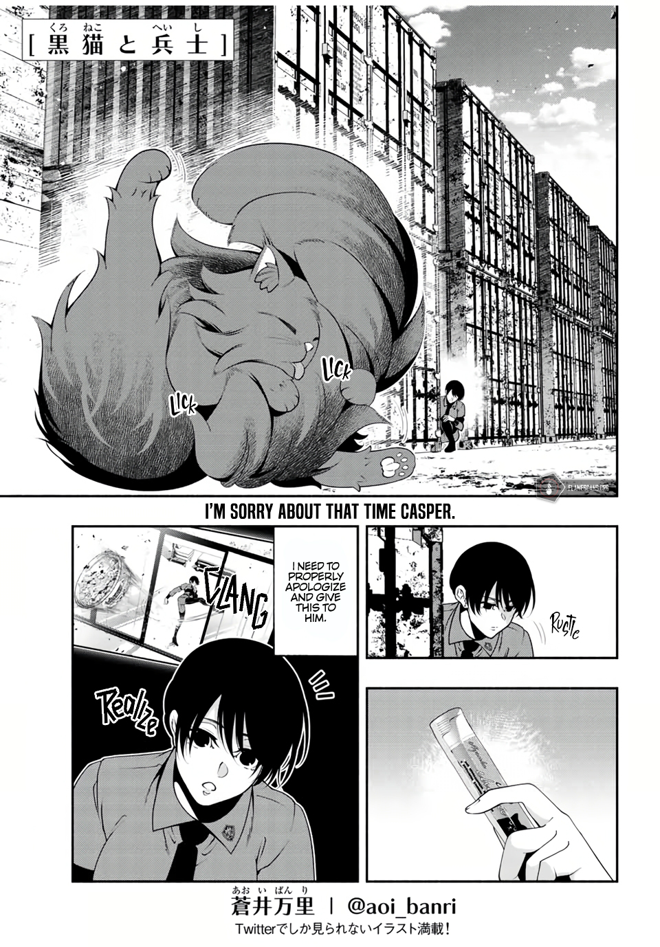 Black Cat and Soldier Chapter 21 - Page 3