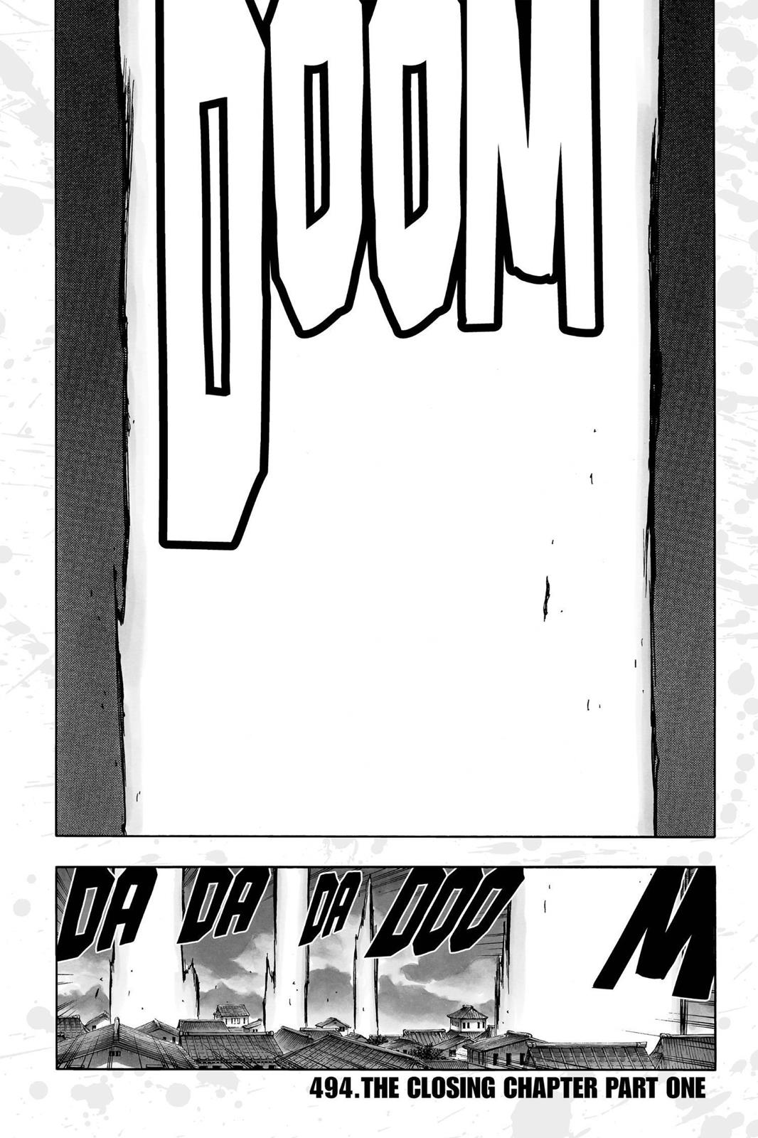 Bleach Chapter 494 - Page 1