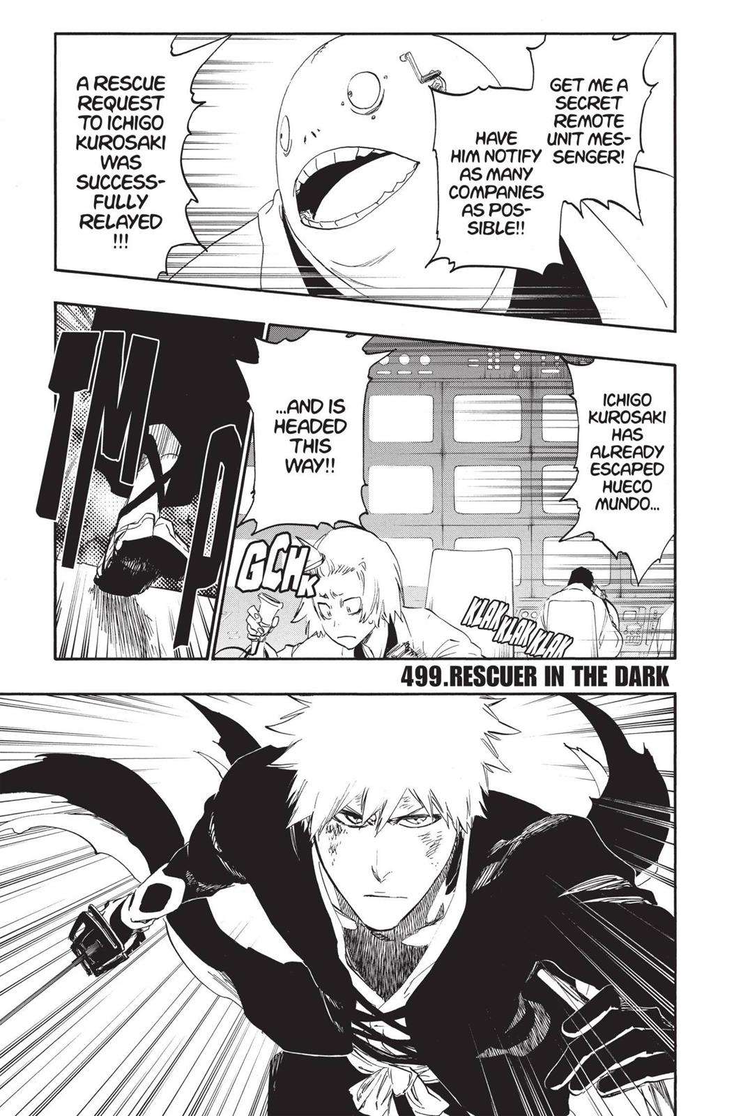 Bleach Chapter 499 - Page 1