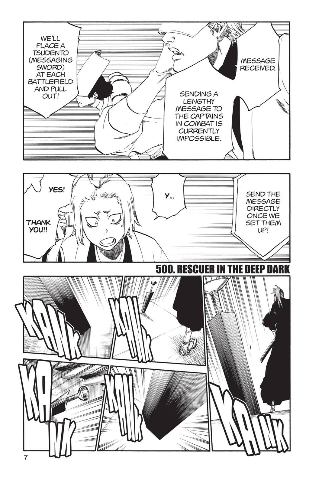 Bleach Chapter 500 - Page 7