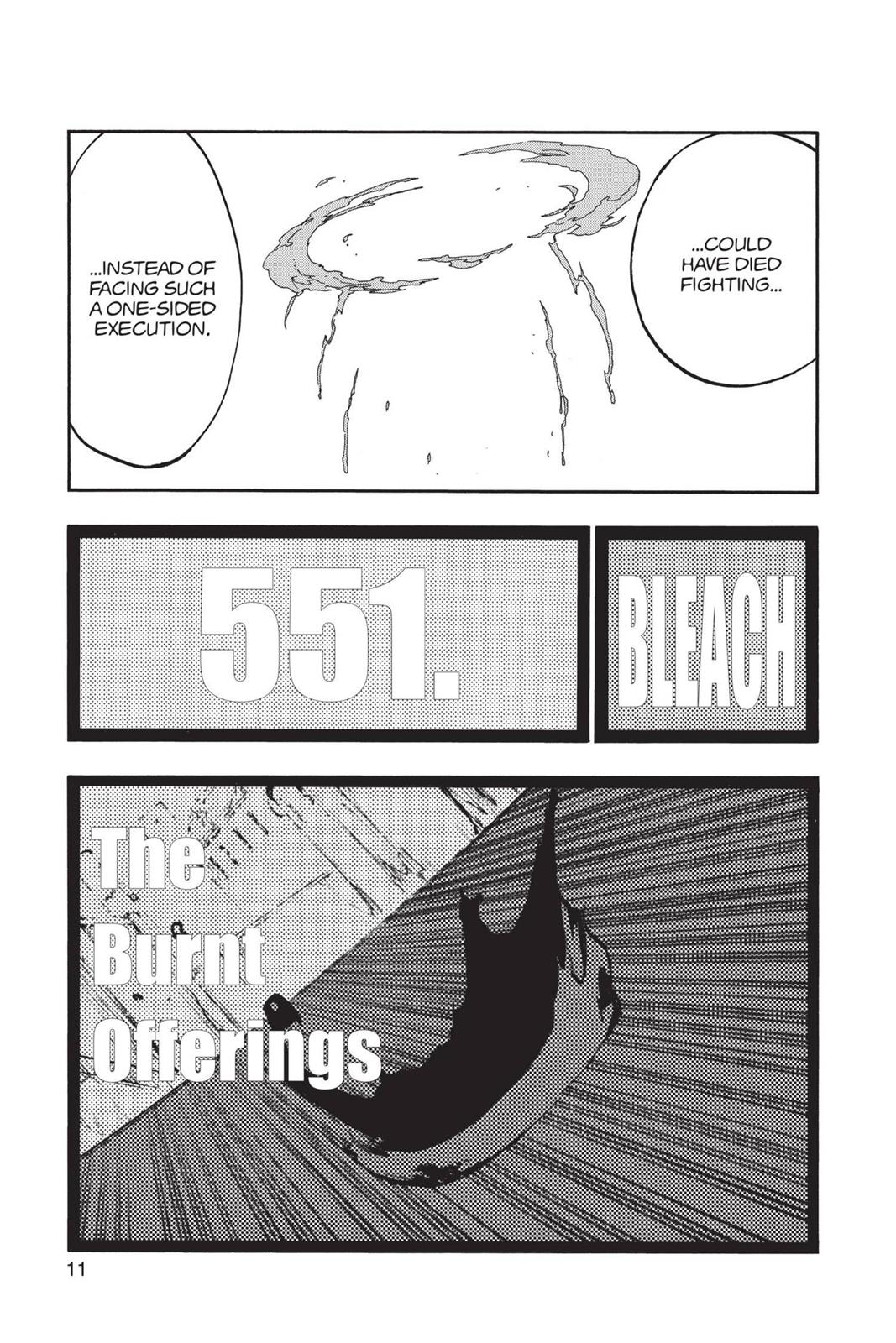 Bleach Chapter 551 - Page 11