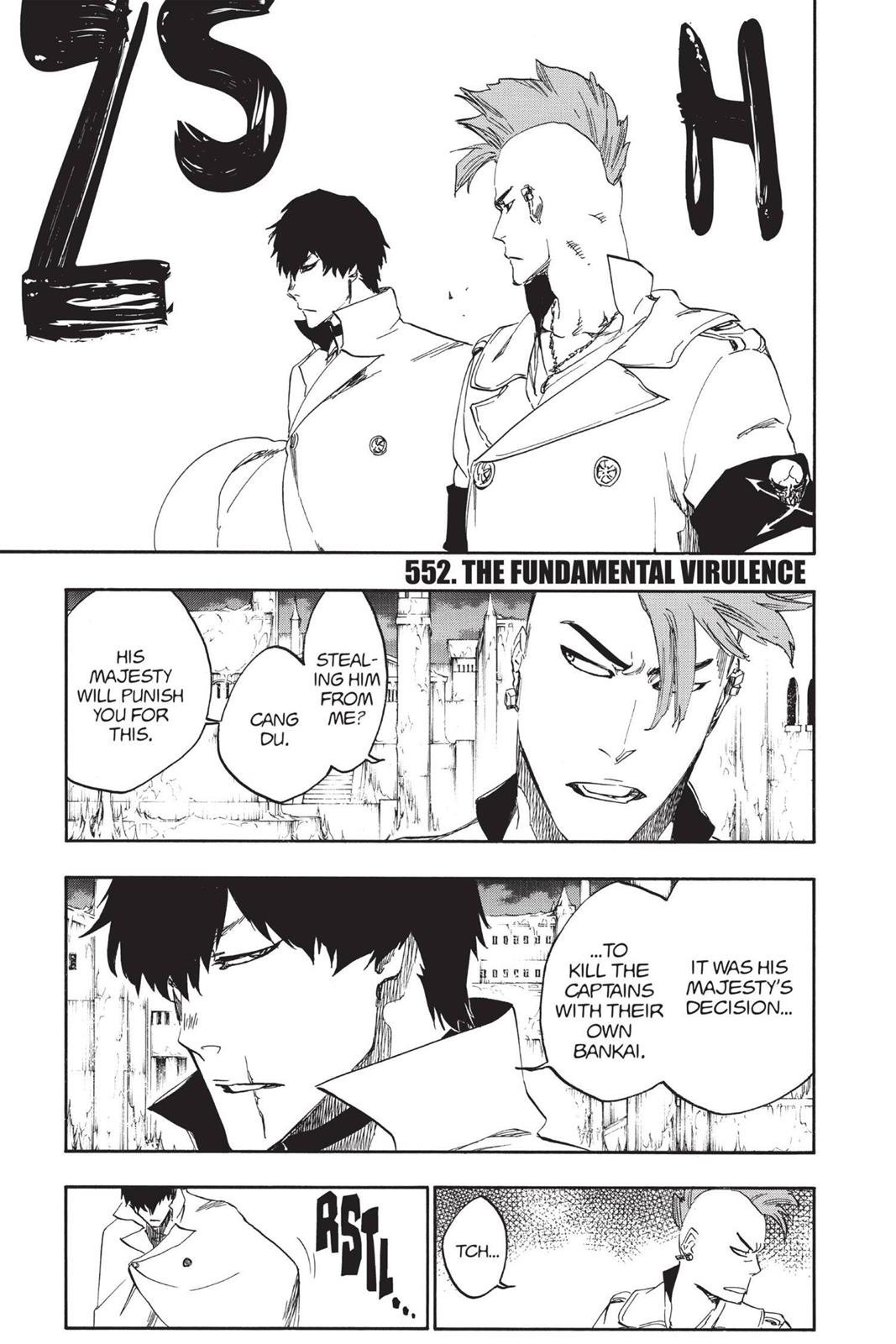 Bleach Chapter 552 - Page 1