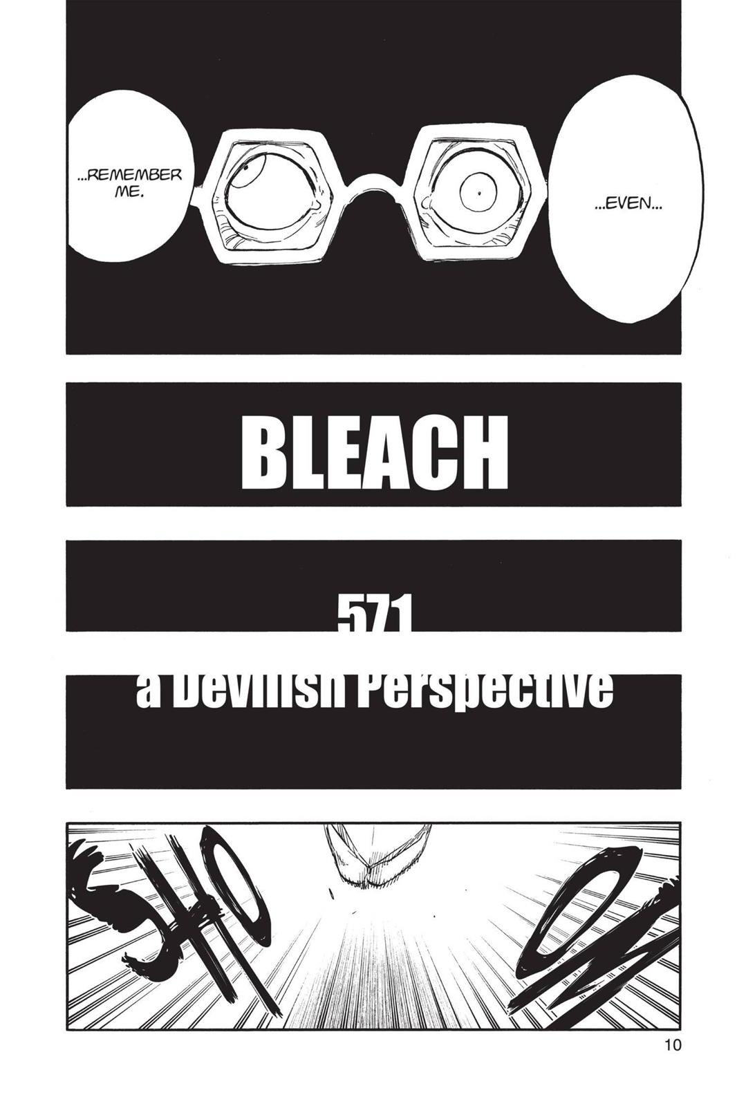 Bleach Chapter 571 - Page 10