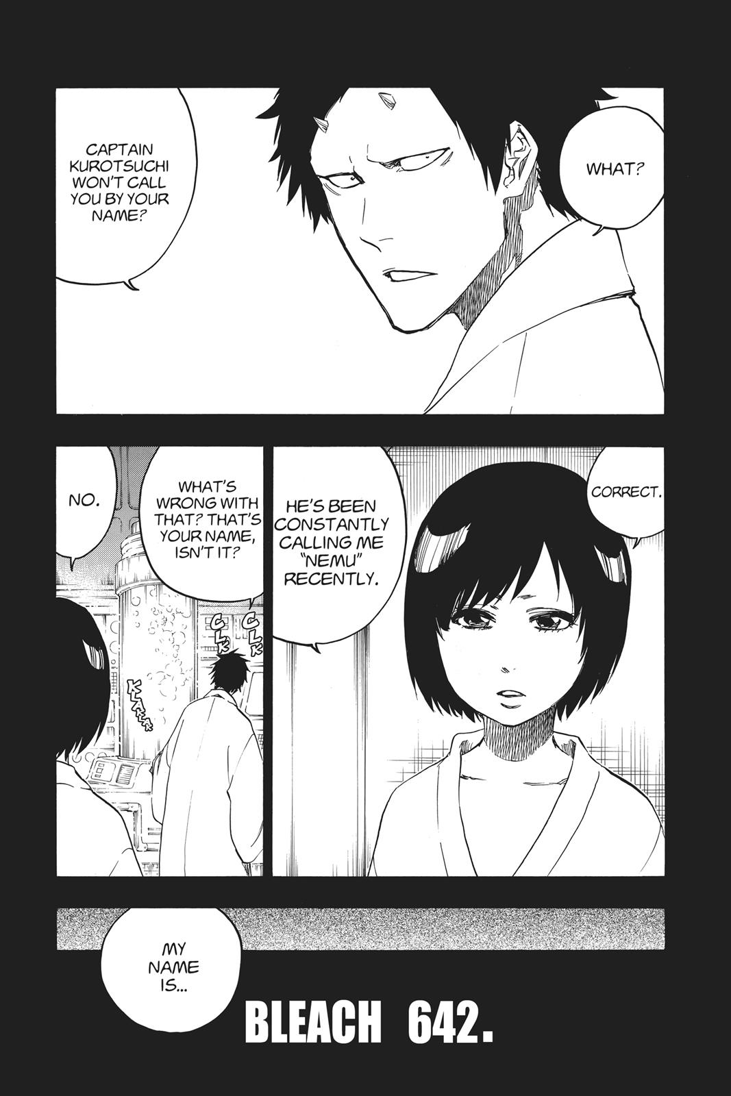 Bleach Chapter 642 - Page 1