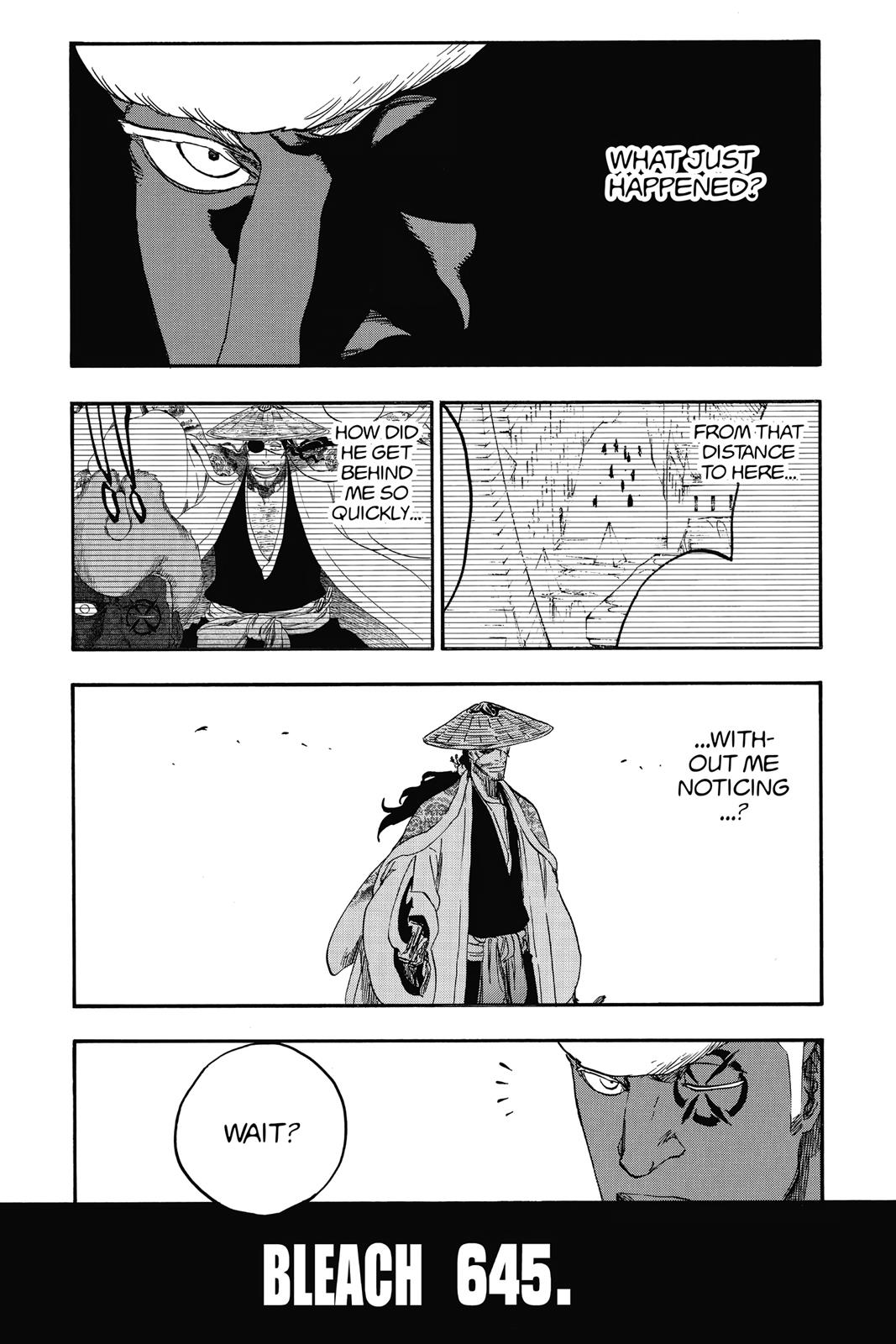 Bleach Chapter 645 - Page 1