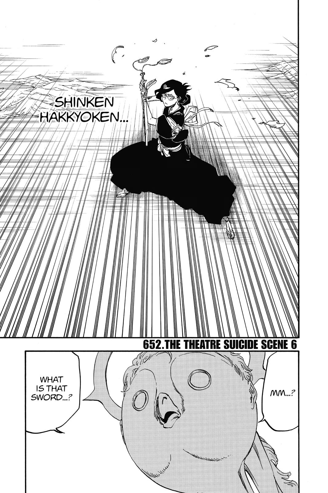 Bleach Chapter 652 - Page 1