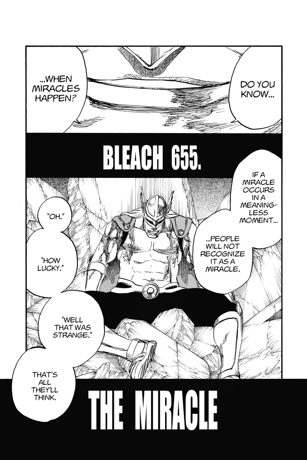 Bleach Chapter 655 - Page 1