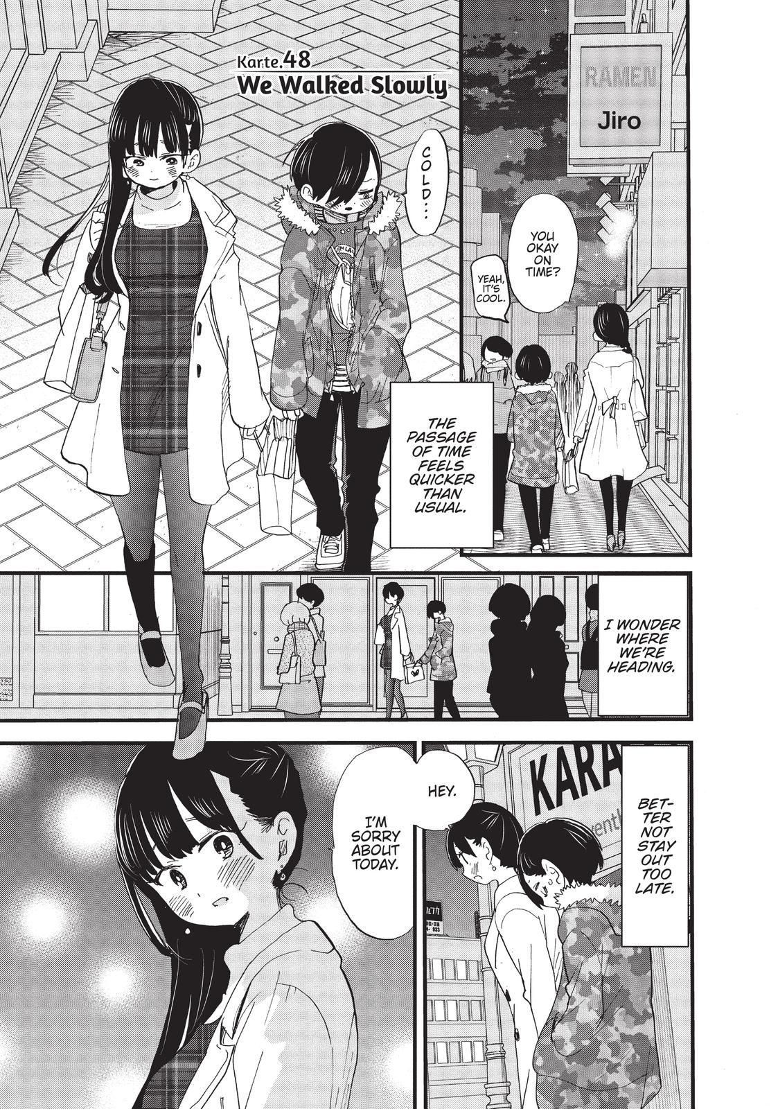 The Dangers in My Heart Chapter 48 - Page 1