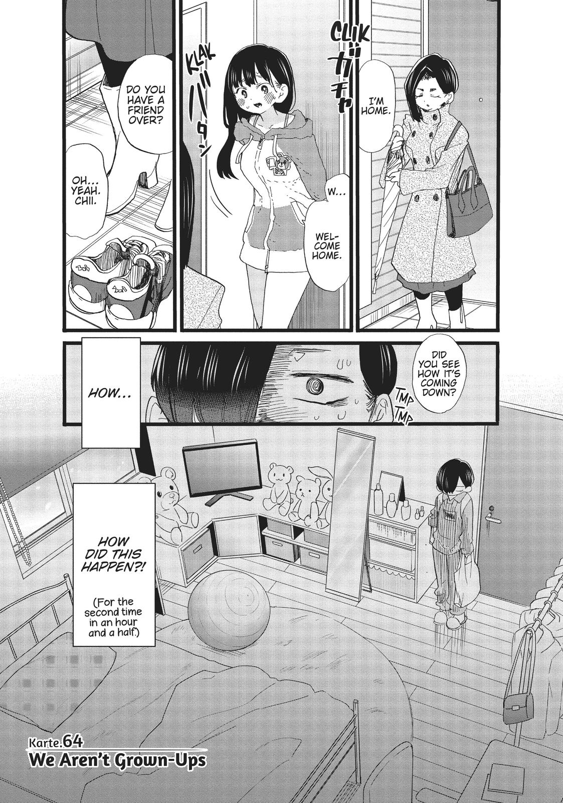 The Dangers in My Heart Chapter 64 - Page 1