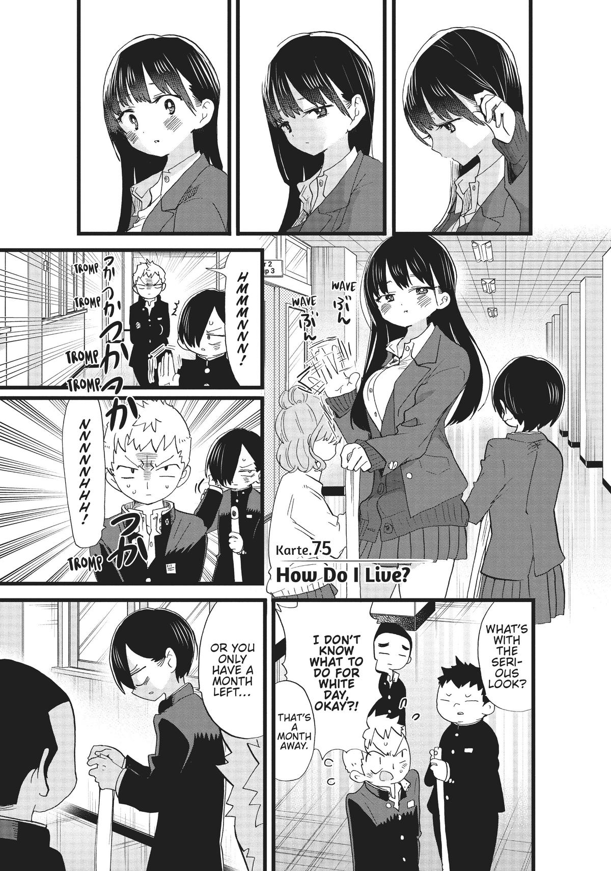 The Dangers in My Heart Chapter 75 - Page 1