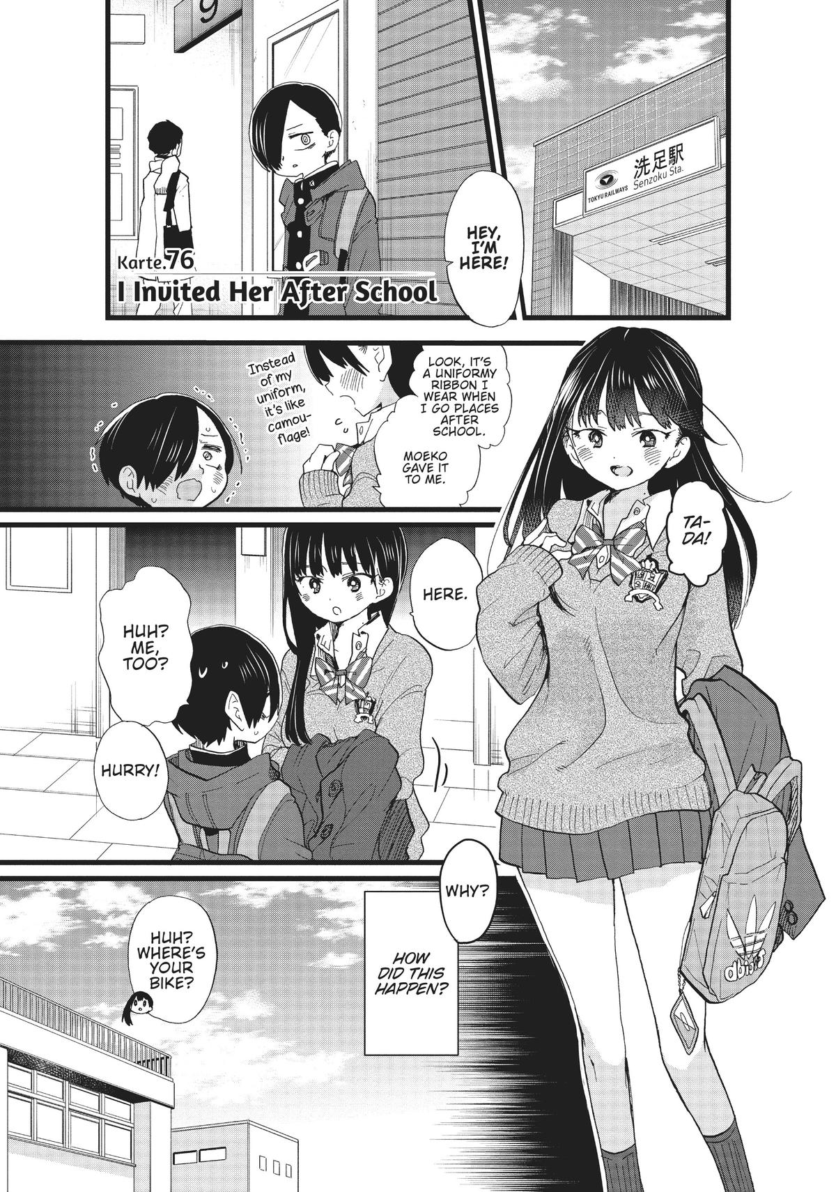 The Dangers in My Heart Chapter 76 - Page 1