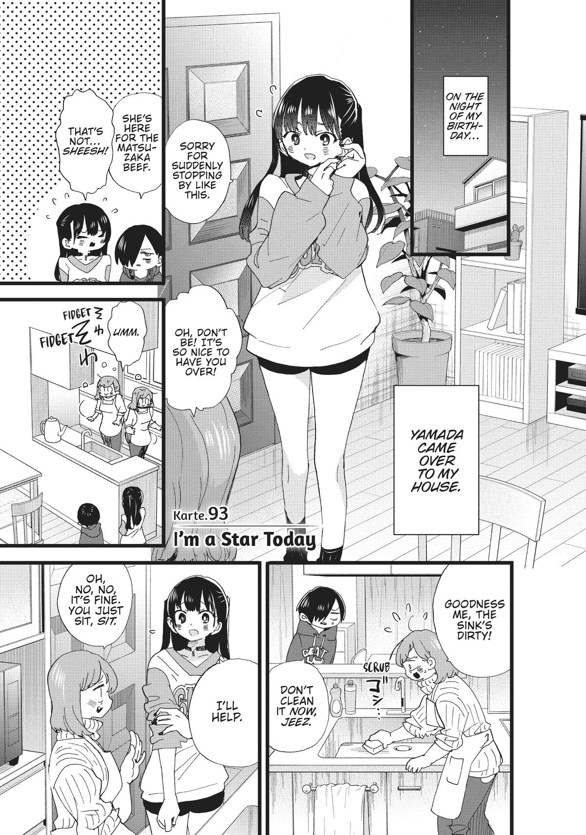 The Dangers in My Heart Chapter 93 - Page 1