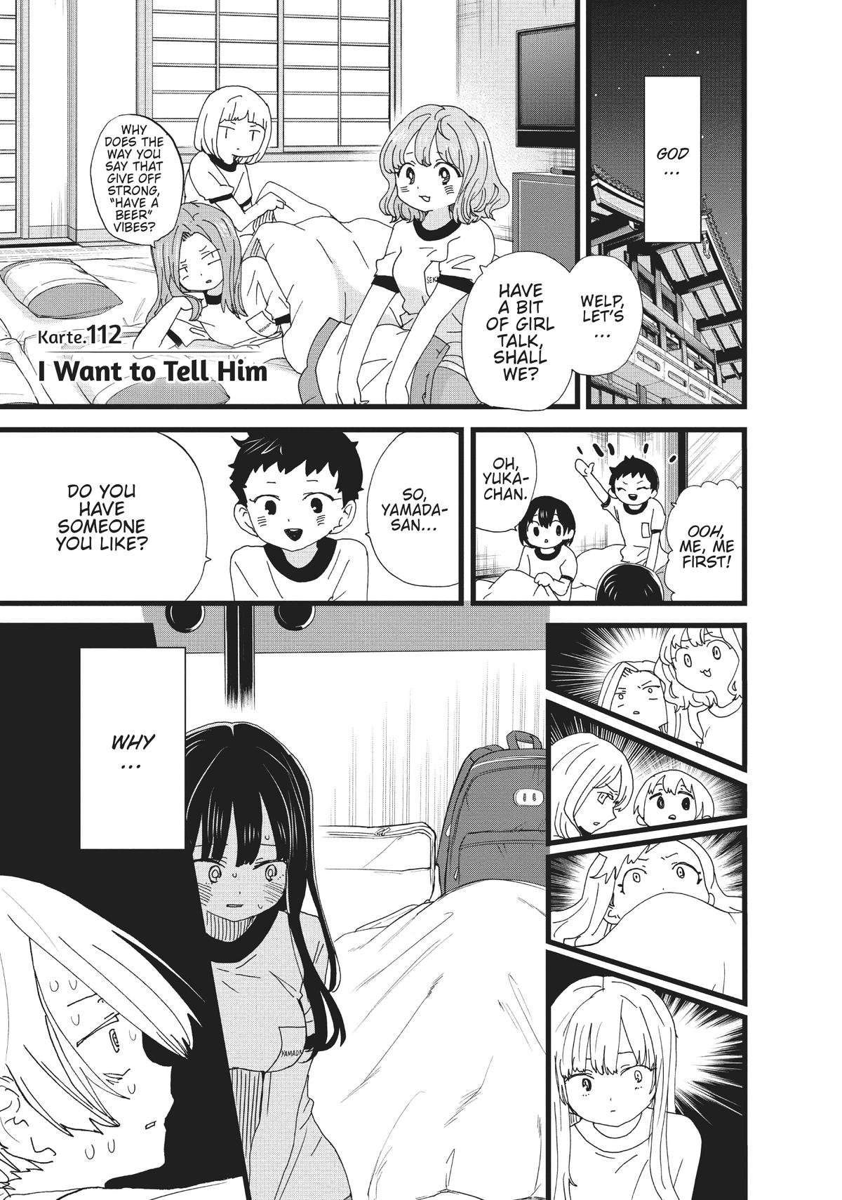 The Dangers in My Heart Chapter 112 - Page 1