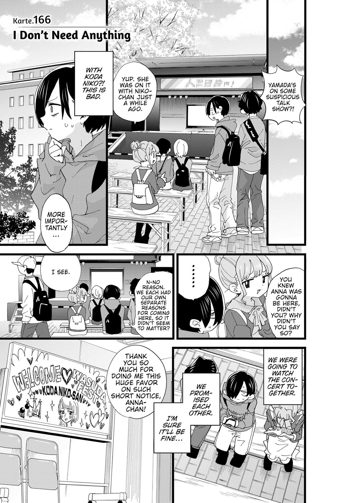 The Dangers in My Heart Chapter 166 - Page 1