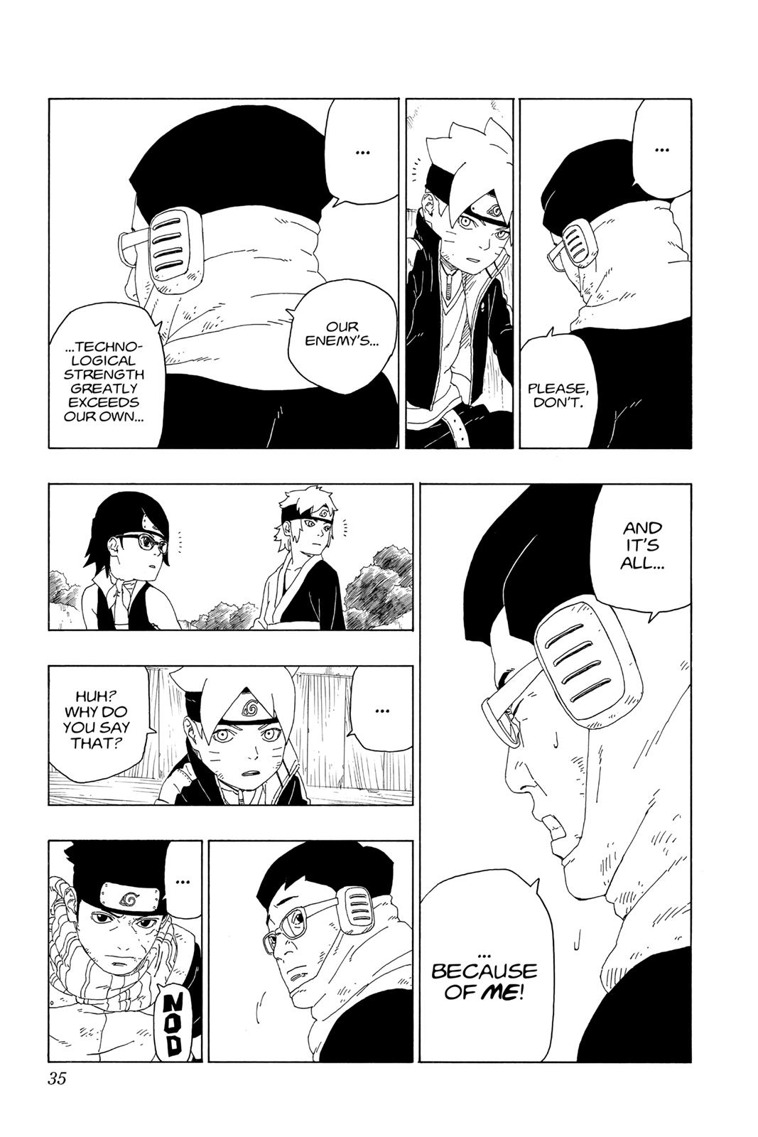 Boruto - Naruto Next Generations Chapter 20 - Page 35