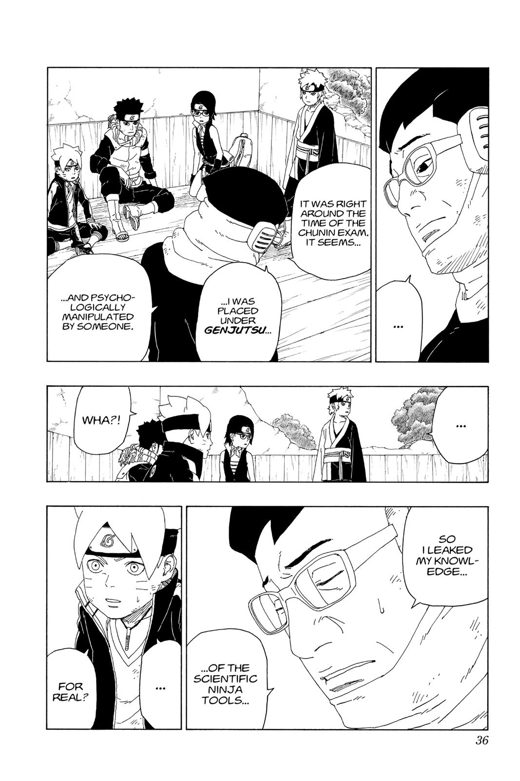 Boruto - Naruto Next Generations Chapter 20 - Page 36