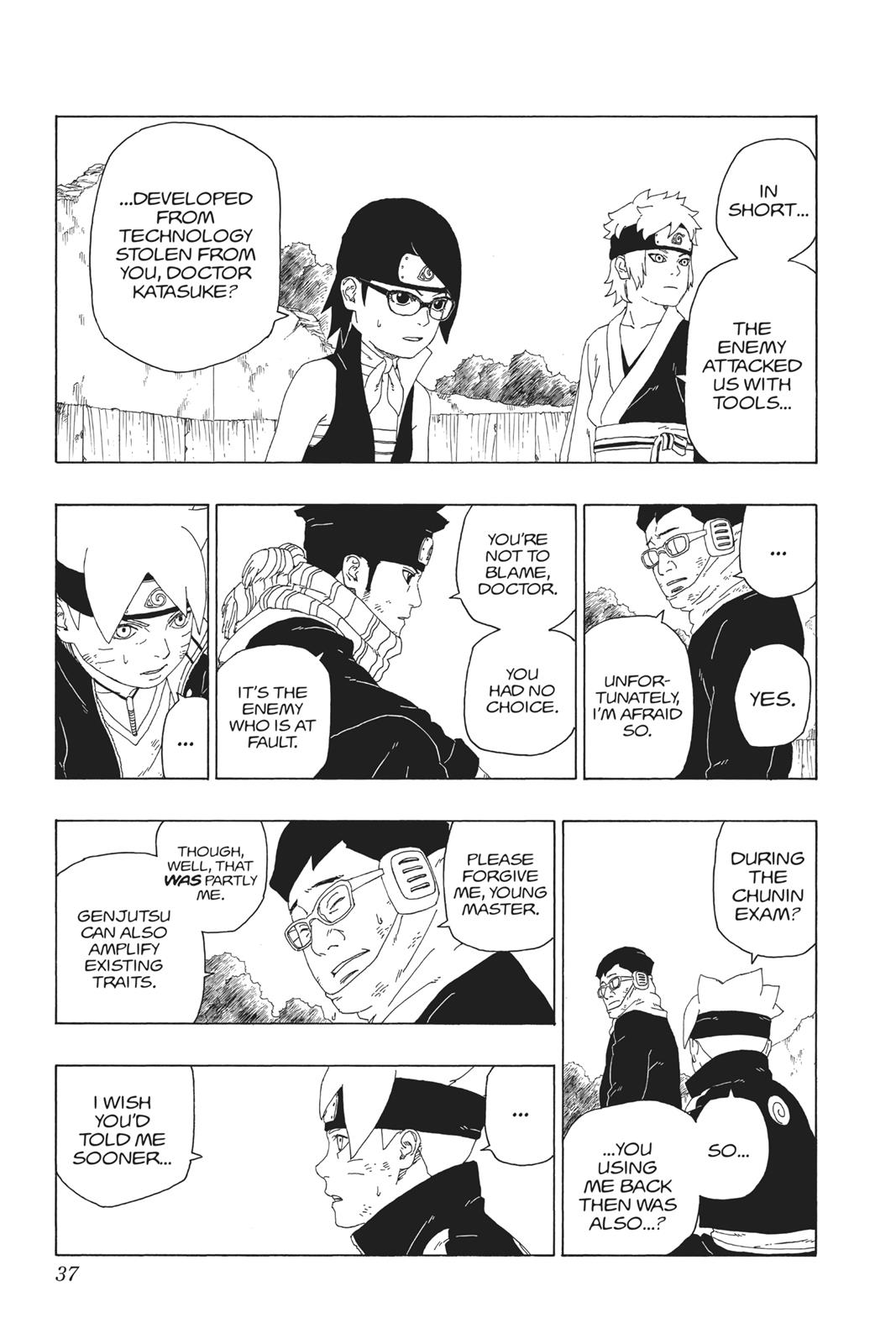 Boruto - Naruto Next Generations Chapter 20 - Page 37