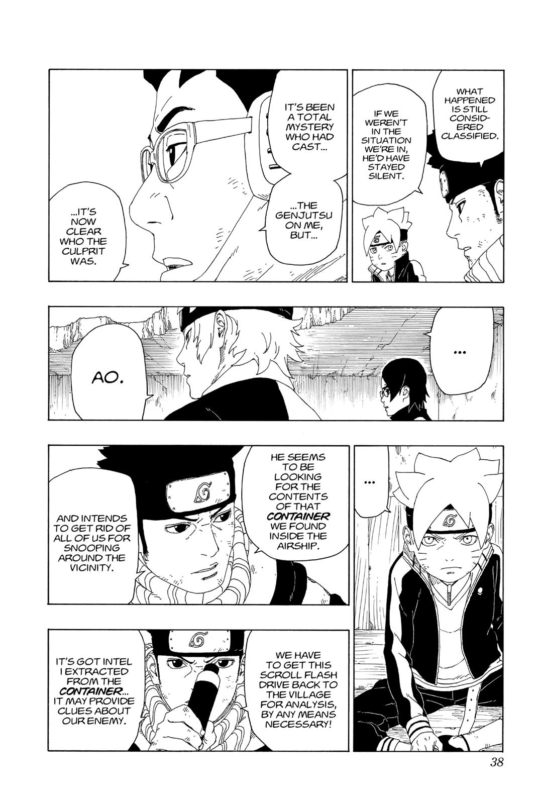 Boruto - Naruto Next Generations Chapter 20 - Page 38
