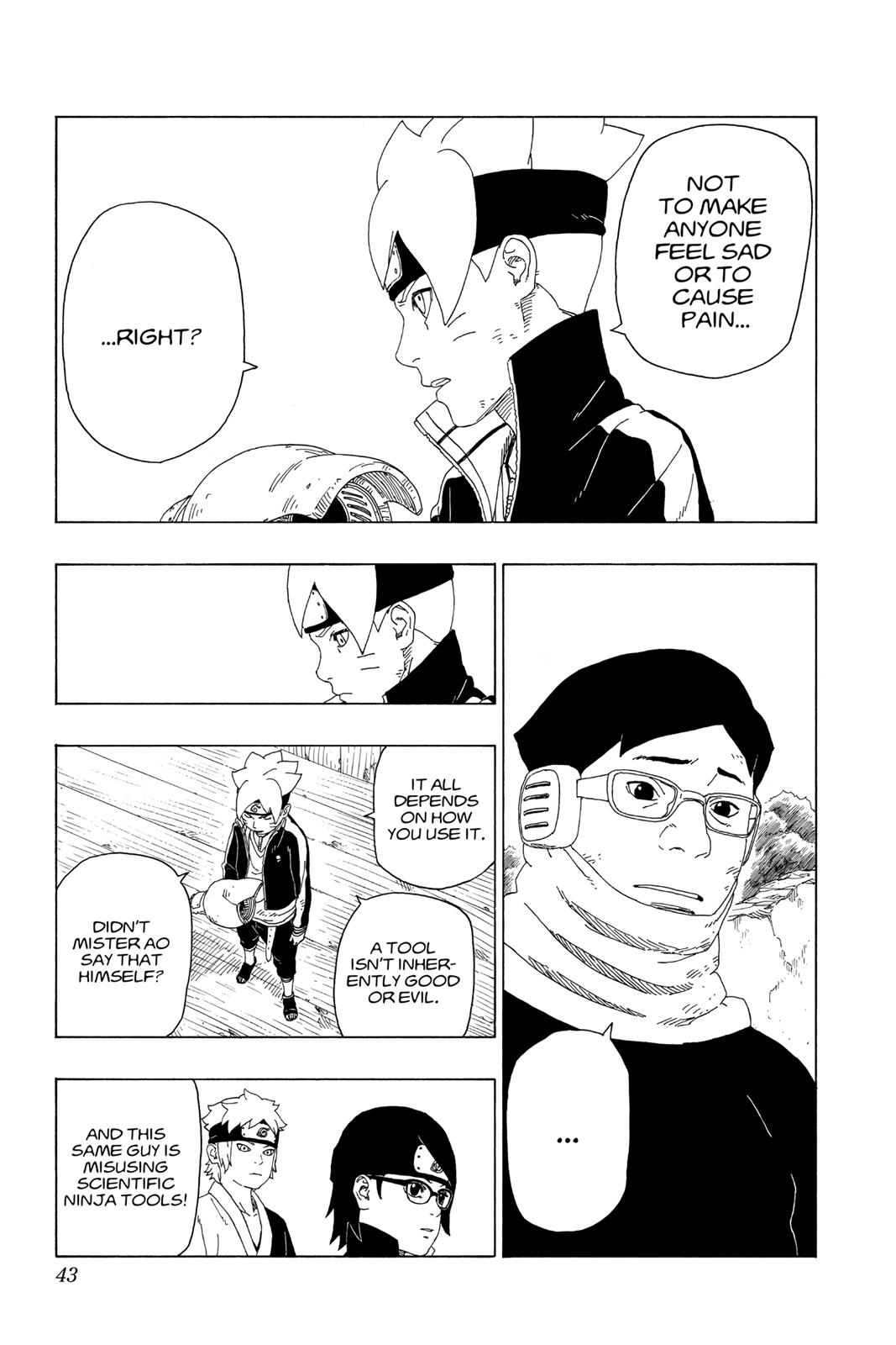 Boruto - Naruto Next Generations Chapter 20 - Page 43