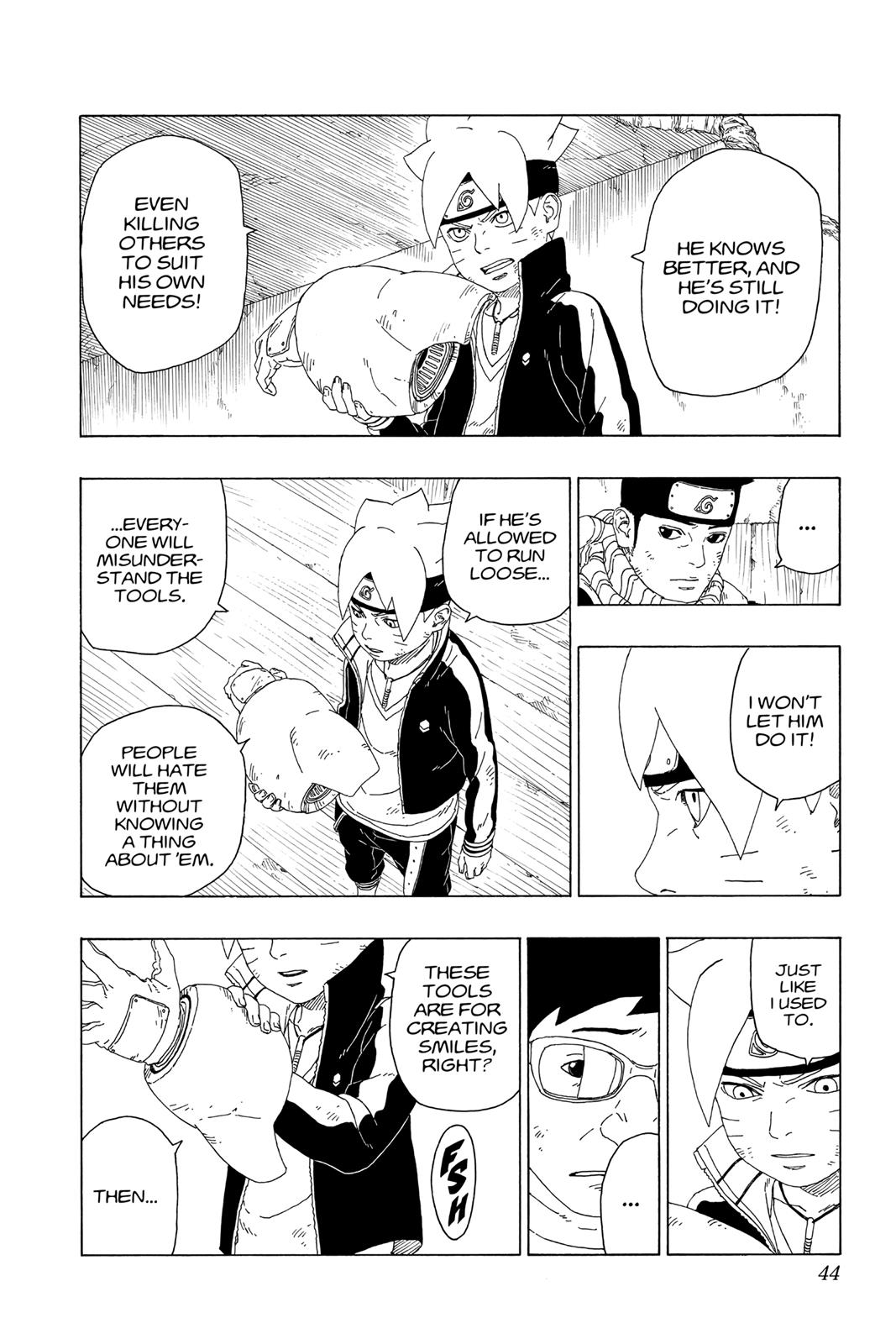 Boruto - Naruto Next Generations Chapter 20 - Page 44