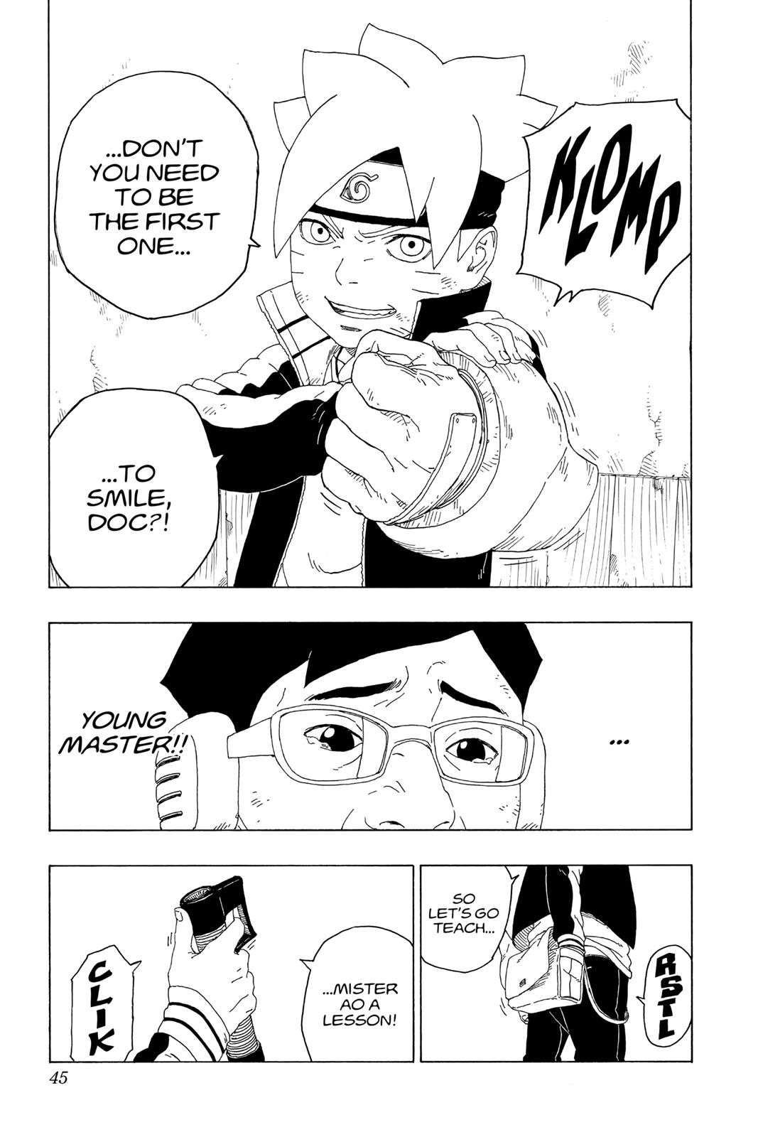 Boruto - Naruto Next Generations Chapter 20 - Page 45